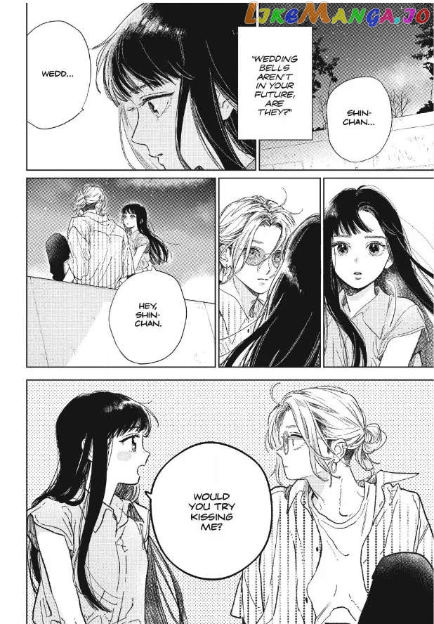 Yubisaki to Renren chapter 38 - page 14