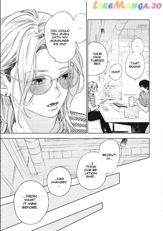 Yubisaki to Renren chapter 38 - page 9