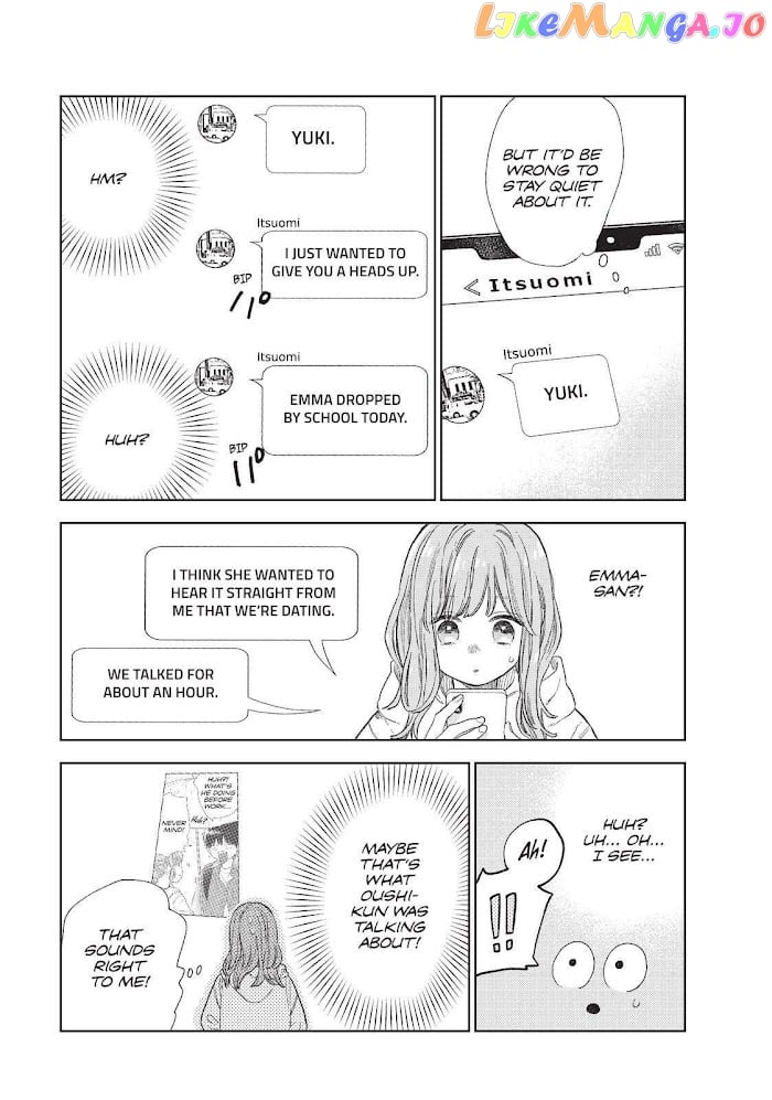 Yubisaki to Renren chapter 23 - page 32