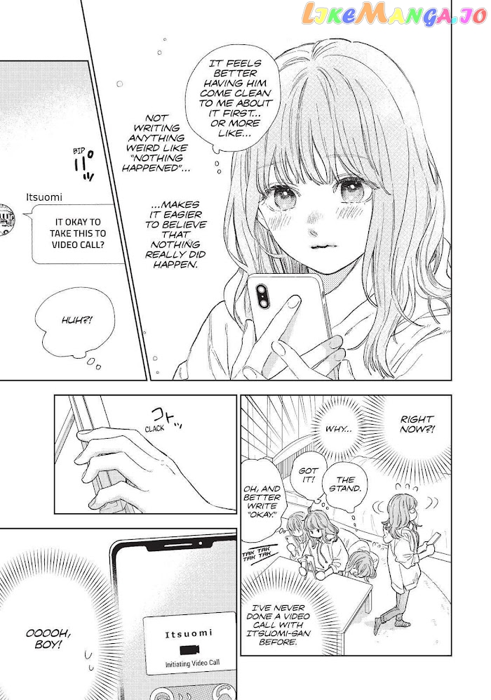 Yubisaki to Renren chapter 23 - page 33