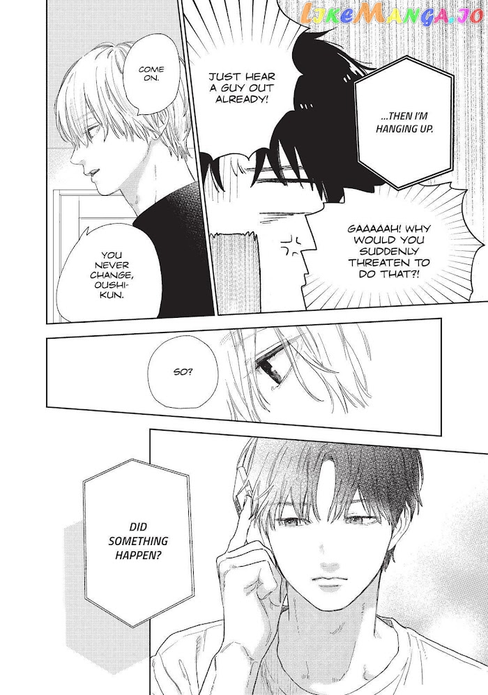 Yubisaki to Renren chapter 24 - page 12