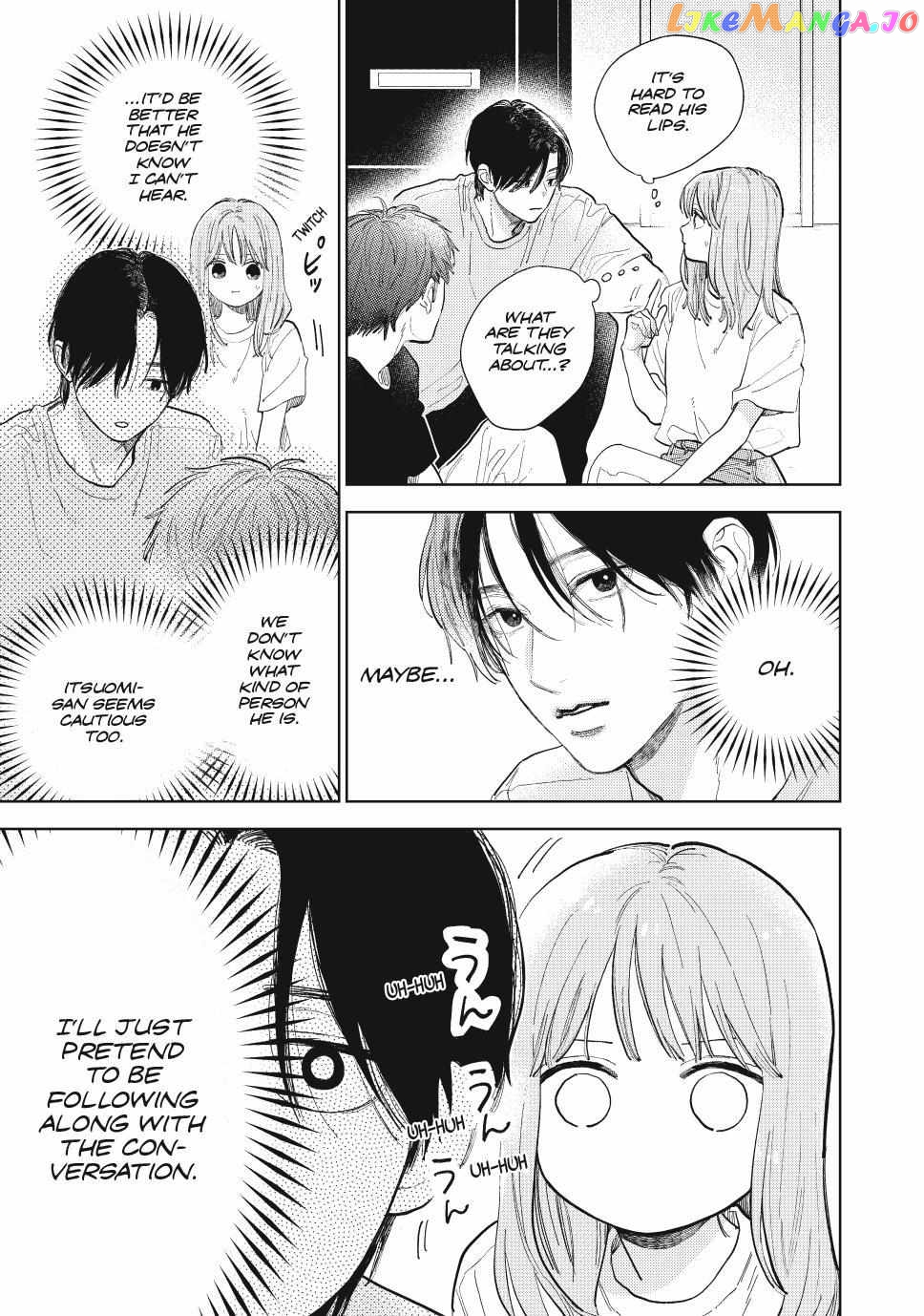 Yubisaki to Renren chapter 40 - page 12