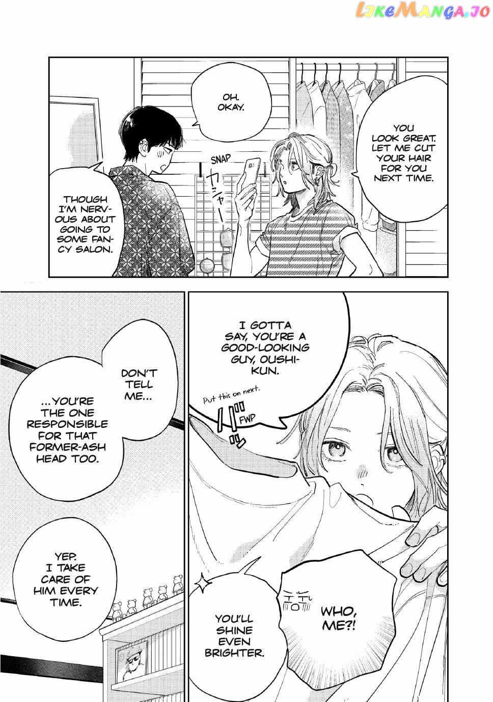 Yubisaki to Renren chapter 40 - page 18
