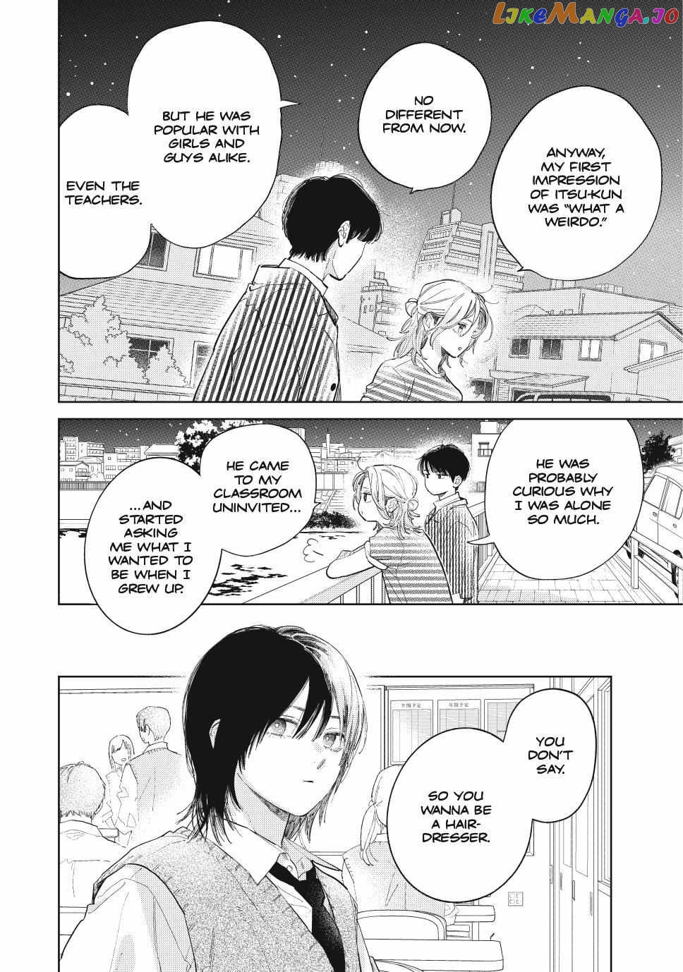 Yubisaki to Renren chapter 40 - page 23