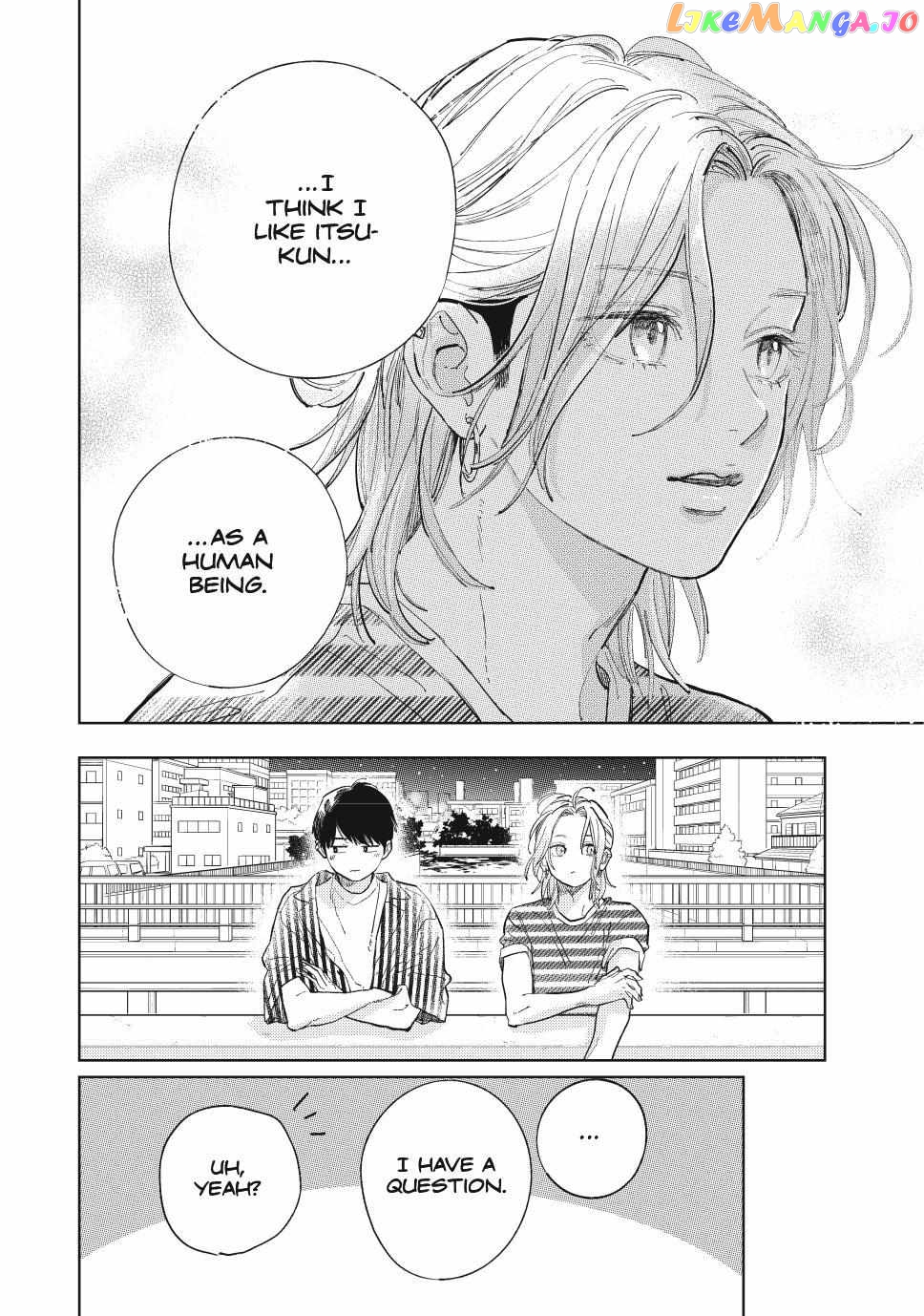 Yubisaki to Renren chapter 40 - page 27