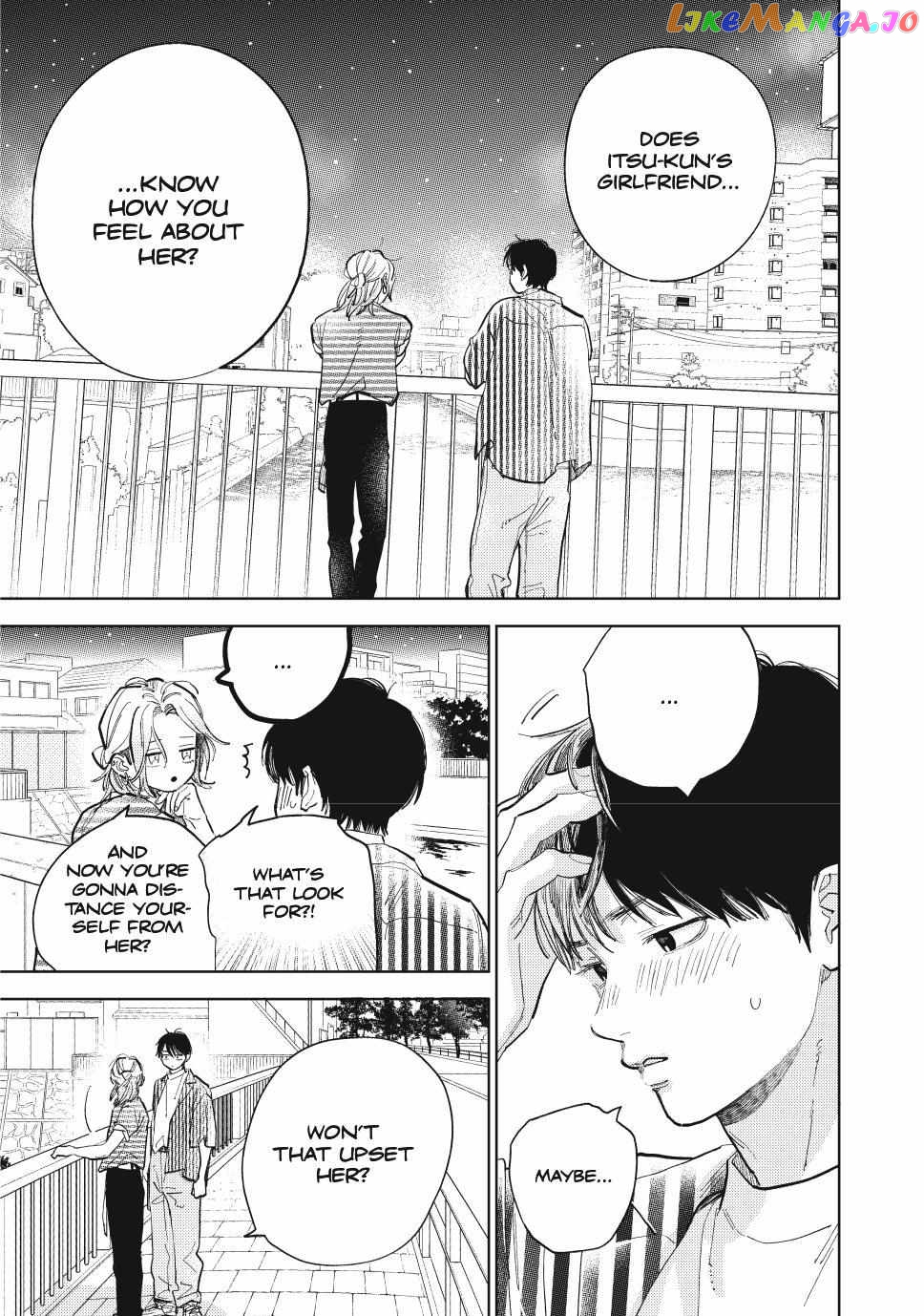 Yubisaki to Renren chapter 40 - page 28