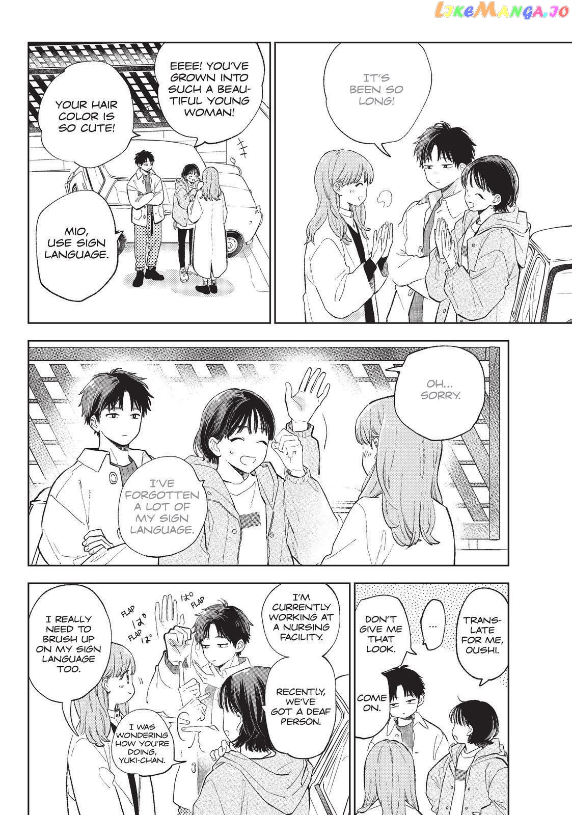 Yubisaki to Renren chapter 11 - page 12