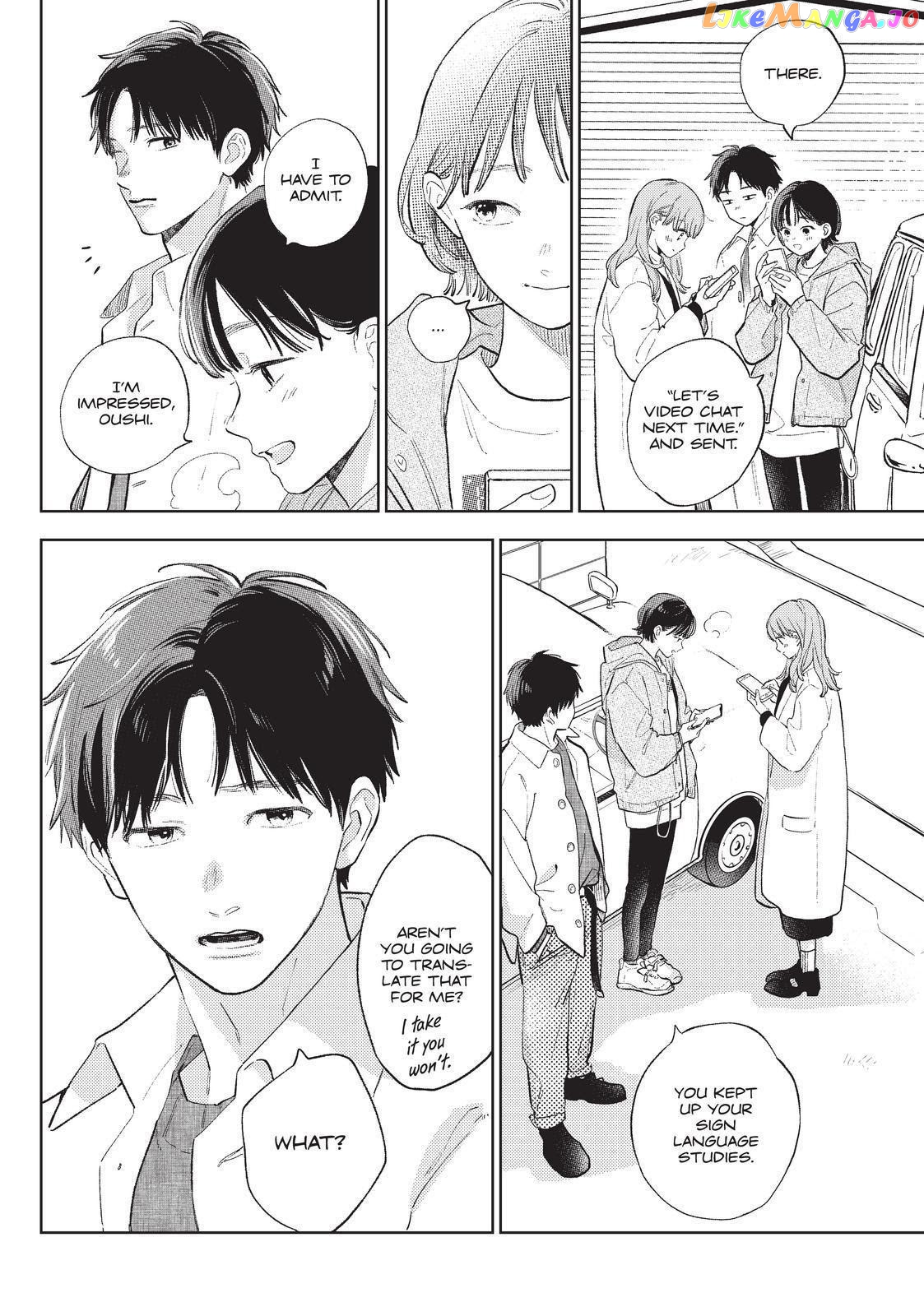 Yubisaki to Renren chapter 11 - page 14