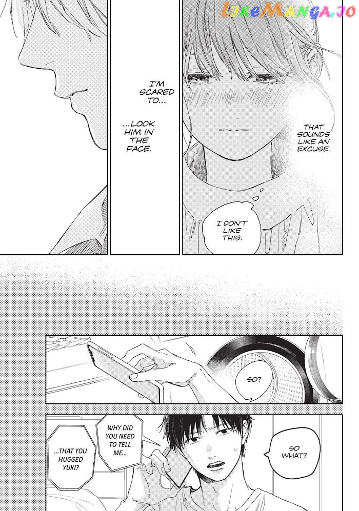 Yubisaki to Renren chapter 25 - page 33