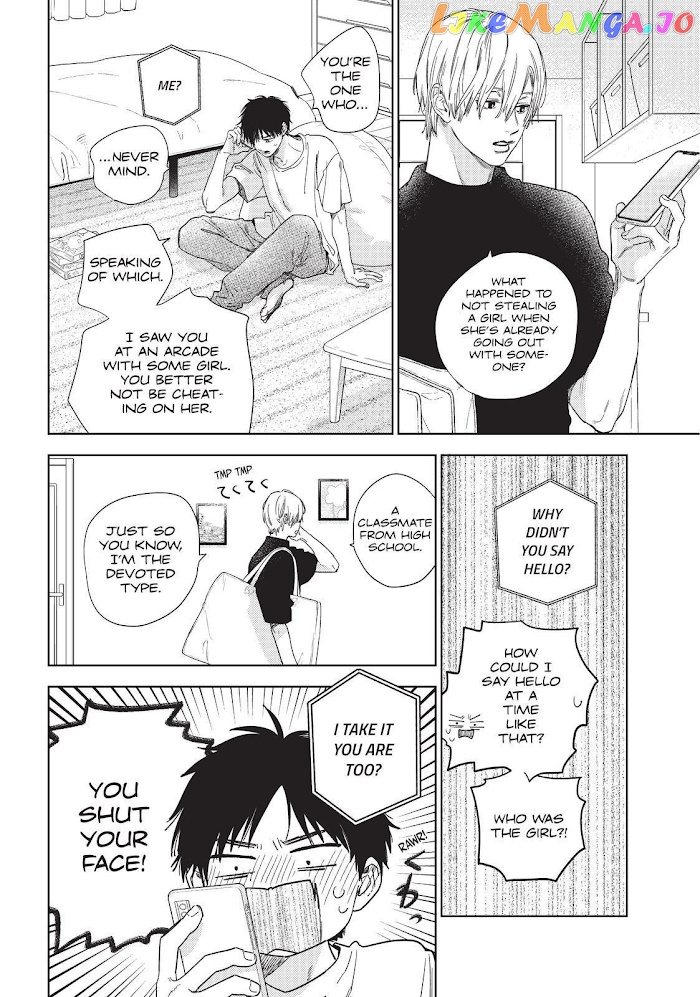 Yubisaki to Renren chapter 25 - page 34