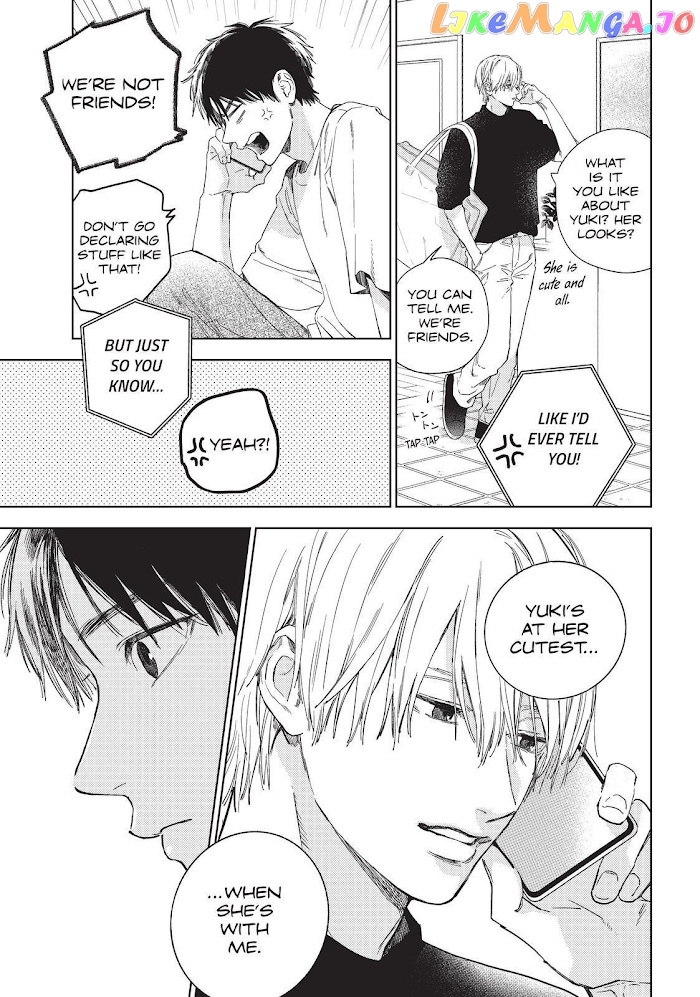 Yubisaki to Renren chapter 25 - page 35