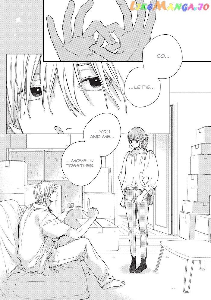 Yubisaki to Renren chapter 25 - page 40