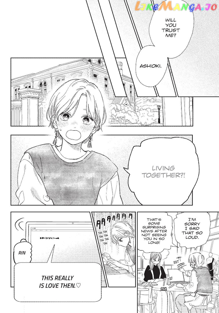 Yubisaki to Renren chapter 26 - page 32