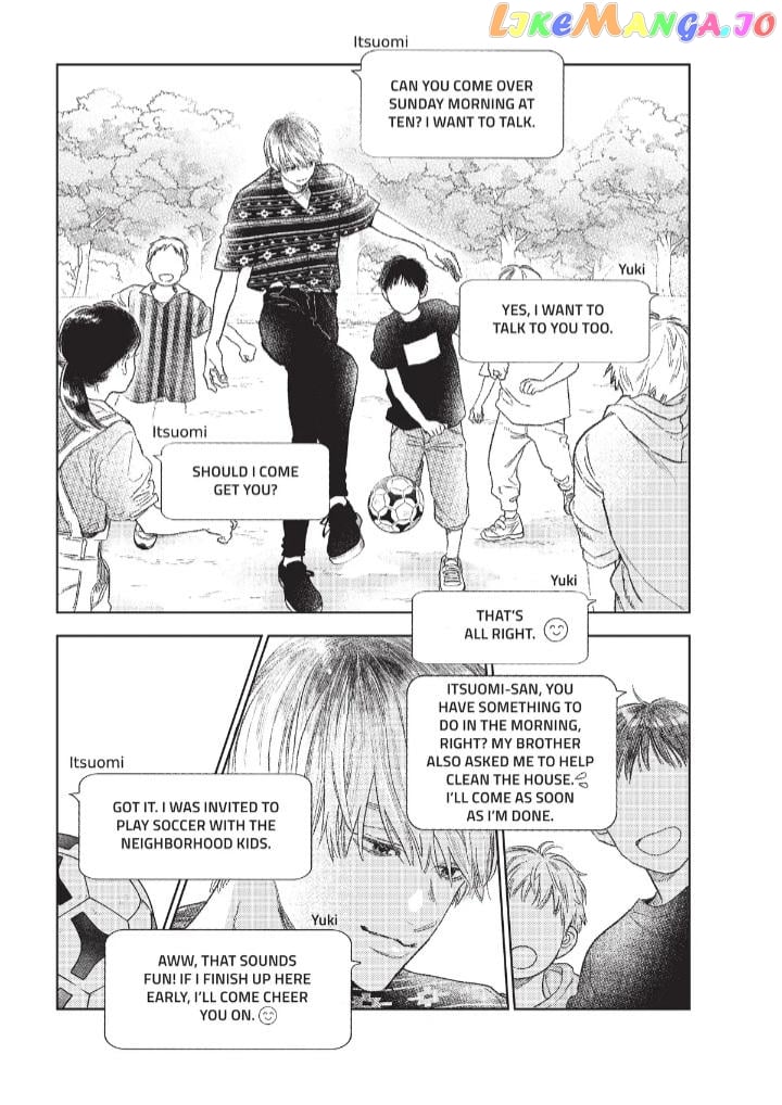 Yubisaki to Renren chapter 27 - page 31