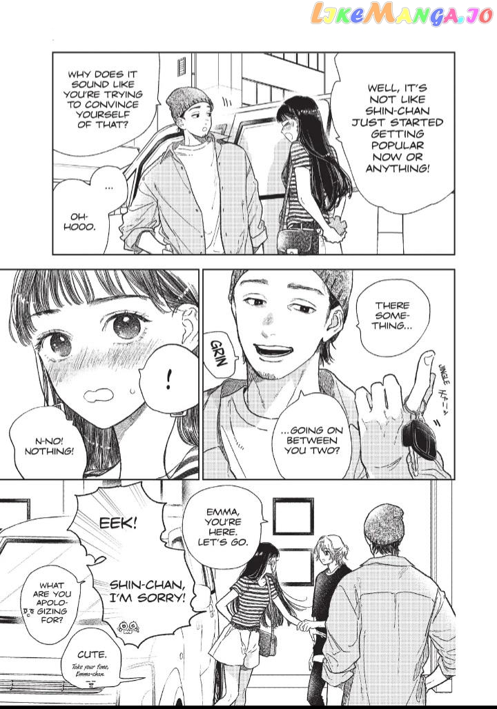 Yubisaki to Renren chapter 28 - page 21