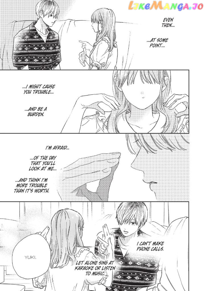Yubisaki to Renren chapter 28 - page 35