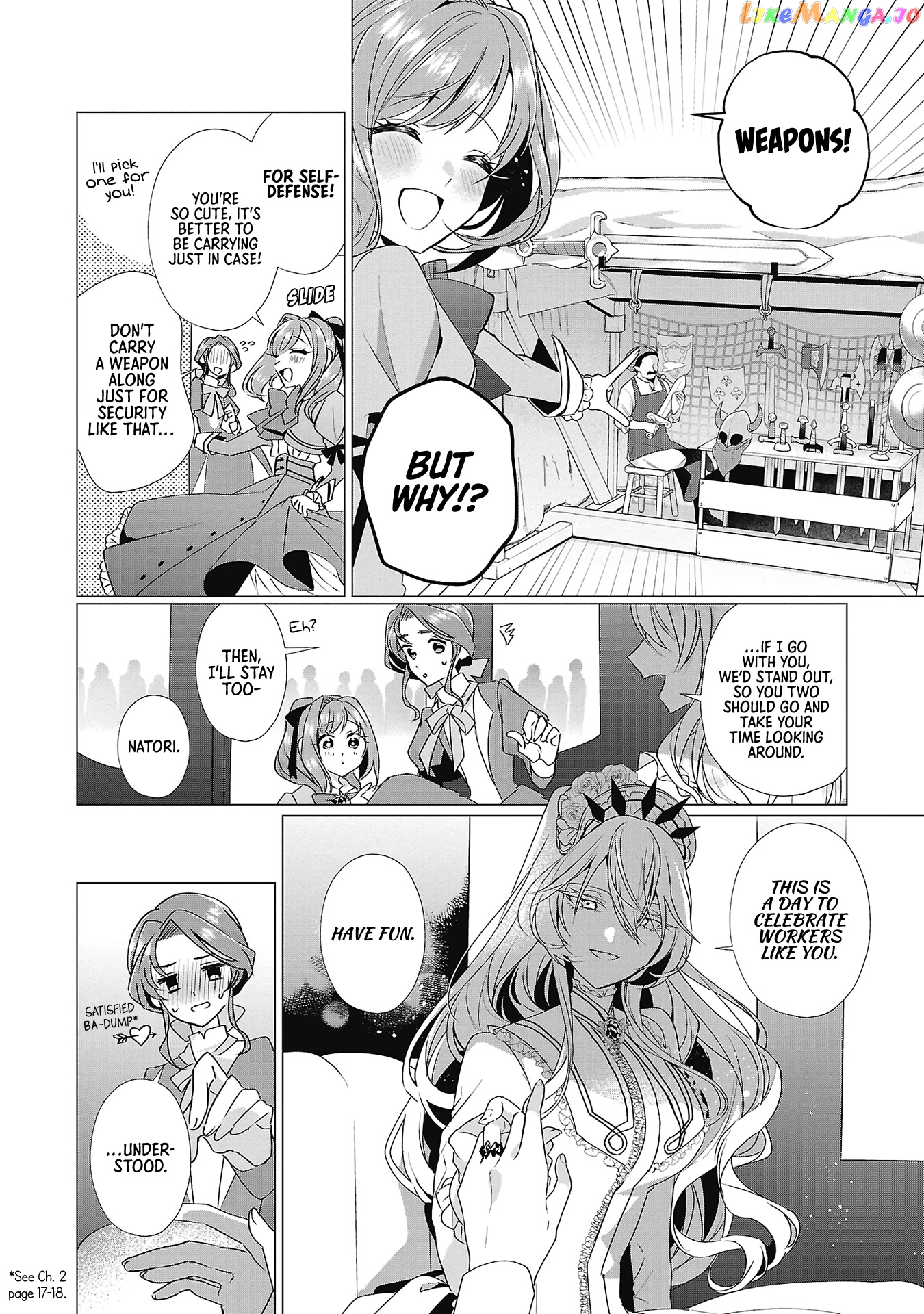 The Fed Up Office Lady Wants To Serve The Villainess chapter 4 - page 6