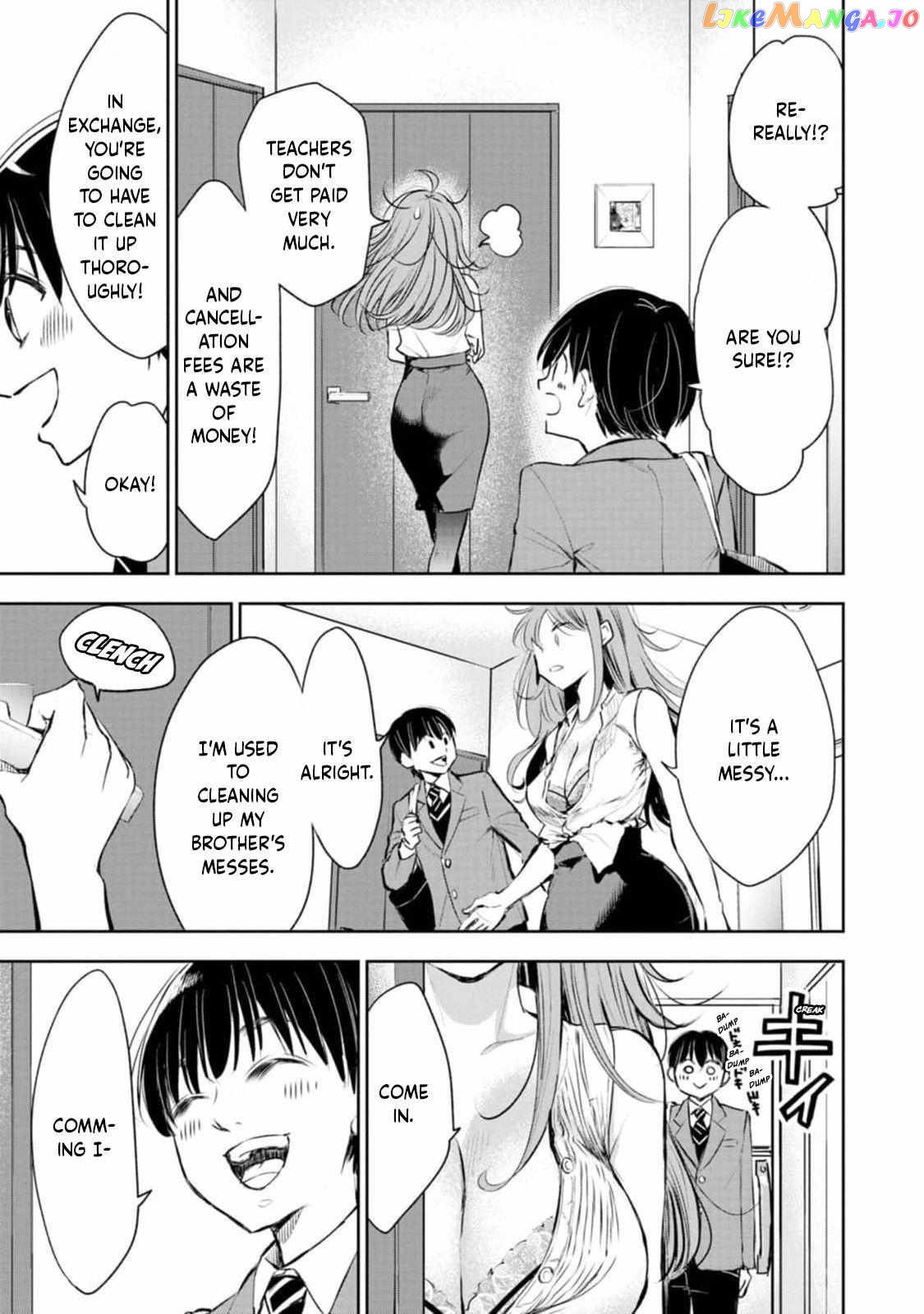 You're So Sloppy, Hotta-sensei! Chapter 1 - page 19