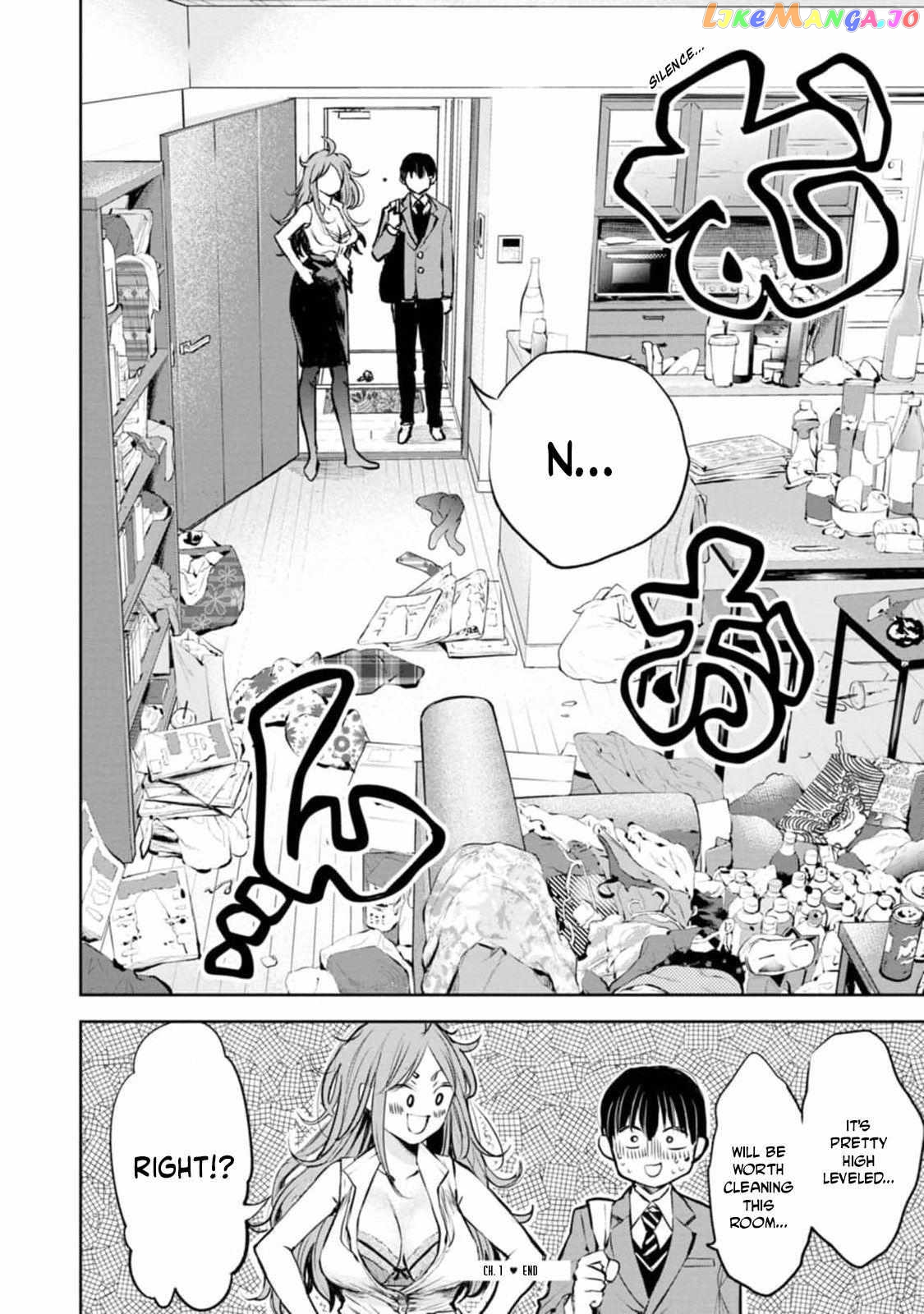 You're So Sloppy, Hotta-sensei! Chapter 1 - page 20