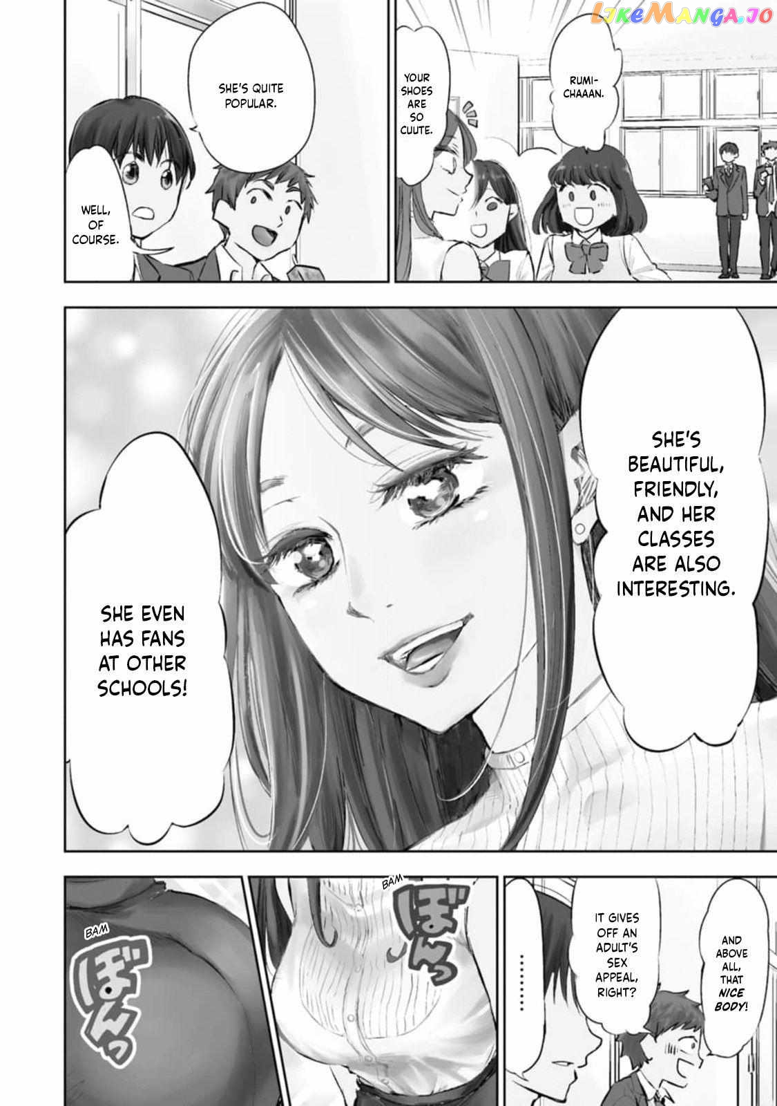 You're So Sloppy, Hotta-sensei! Chapter 1 - page 8