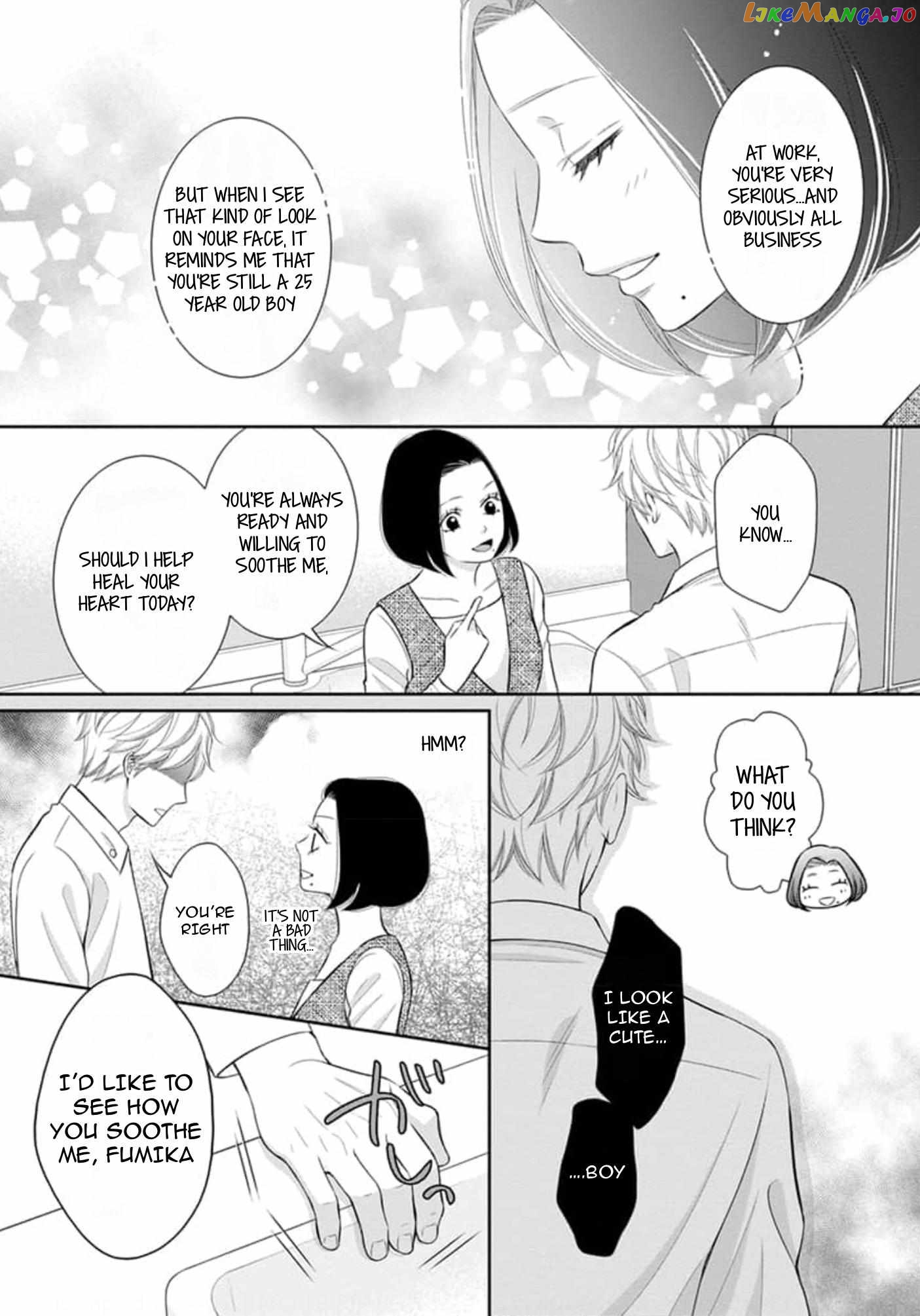 I Will Dote On You During Overtime Soothed By The Sweetness Of My Younger Secretary!? chapter 8 - page 18