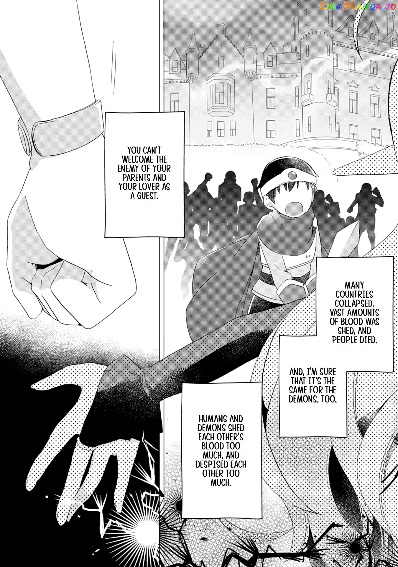 Hara Peko Mao To Horyo Yuusha! Mao Ga Ore No Heya Ni Meshi Wo Gui Ni Kurundaga chapter 1 - page 22