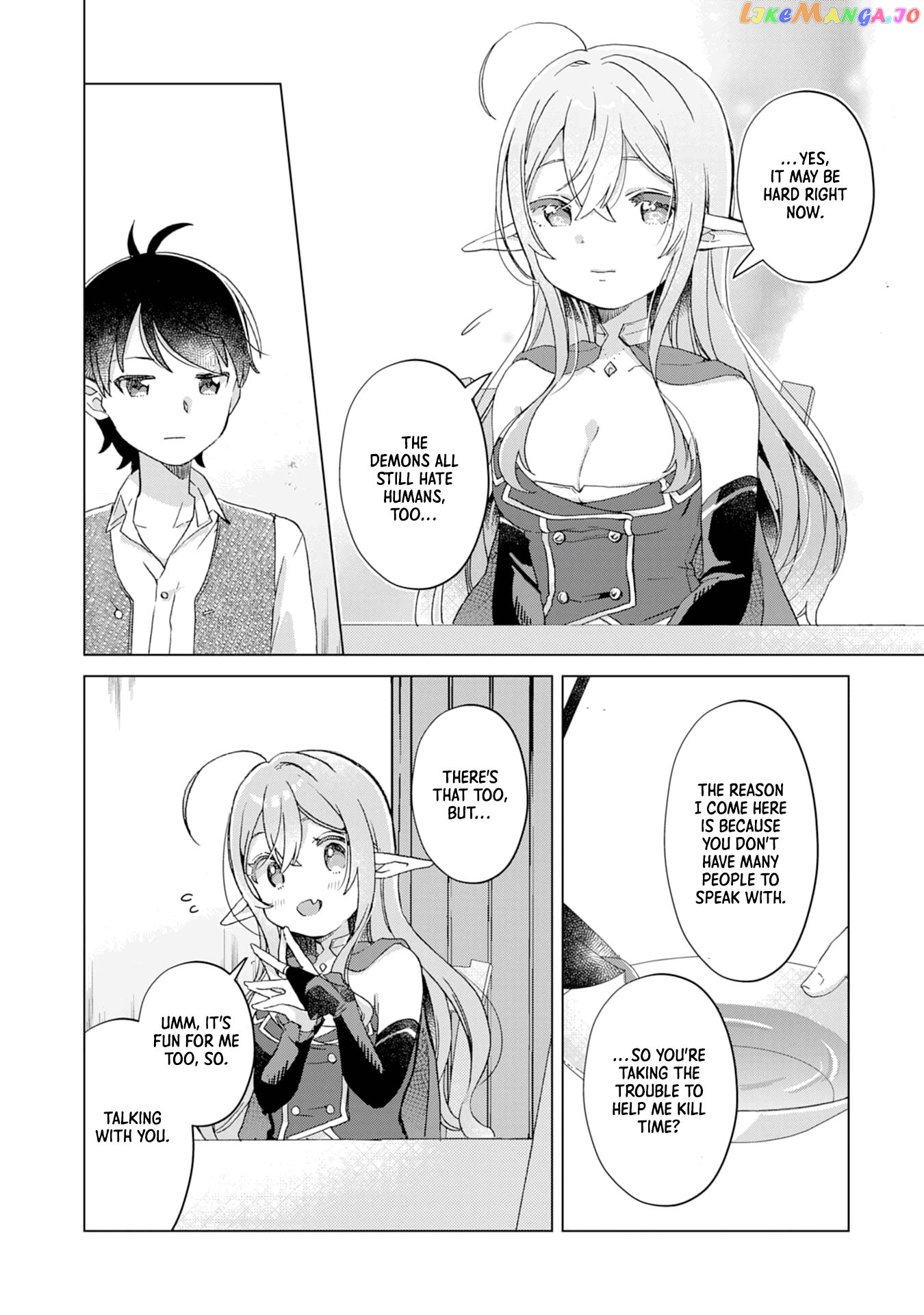 Hara Peko Mao To Horyo Yuusha! Mao Ga Ore No Heya Ni Meshi Wo Gui Ni Kurundaga chapter 1 - page 23