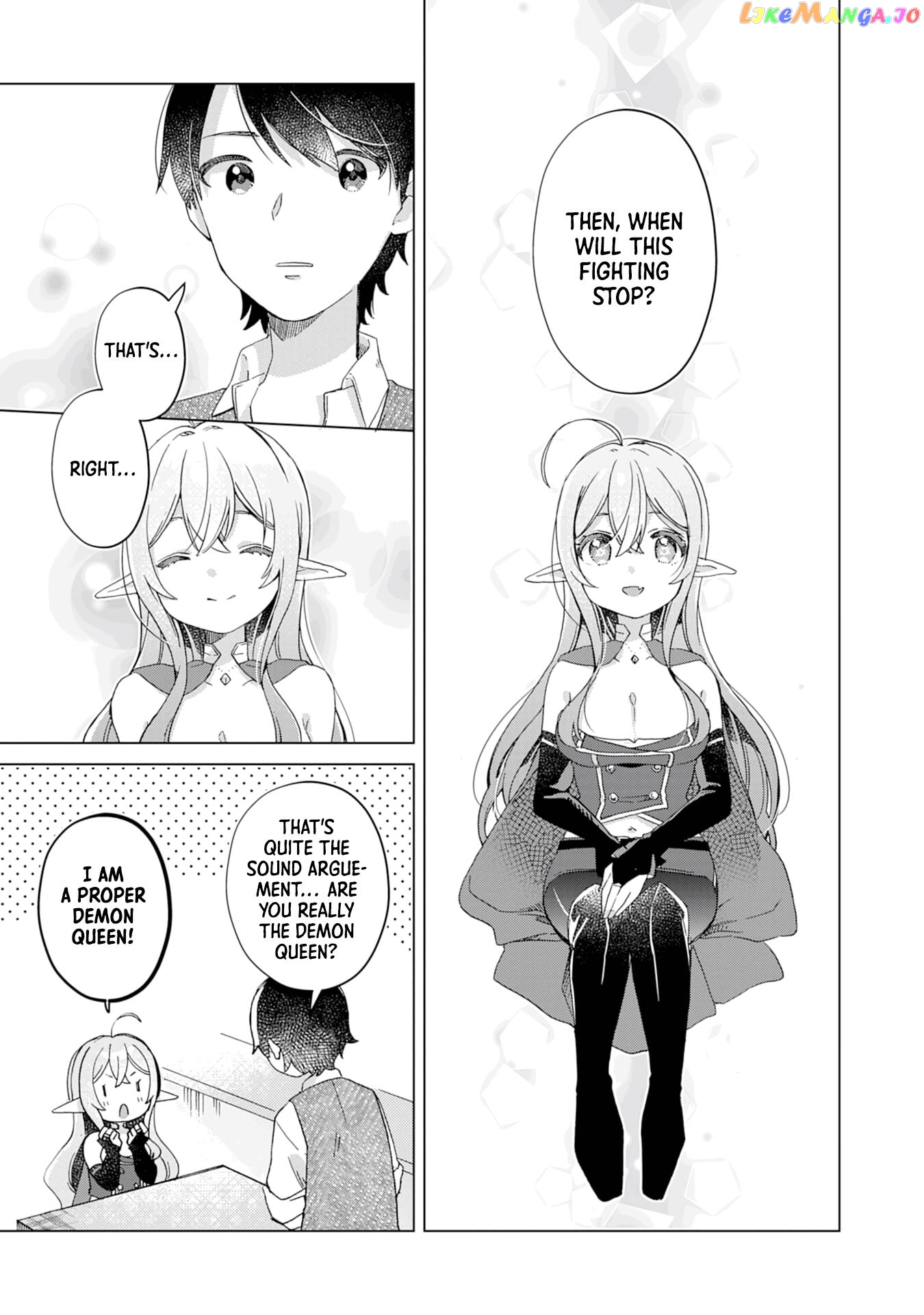 Hara Peko Mao To Horyo Yuusha! Mao Ga Ore No Heya Ni Meshi Wo Gui Ni Kurundaga chapter 1 - page 28