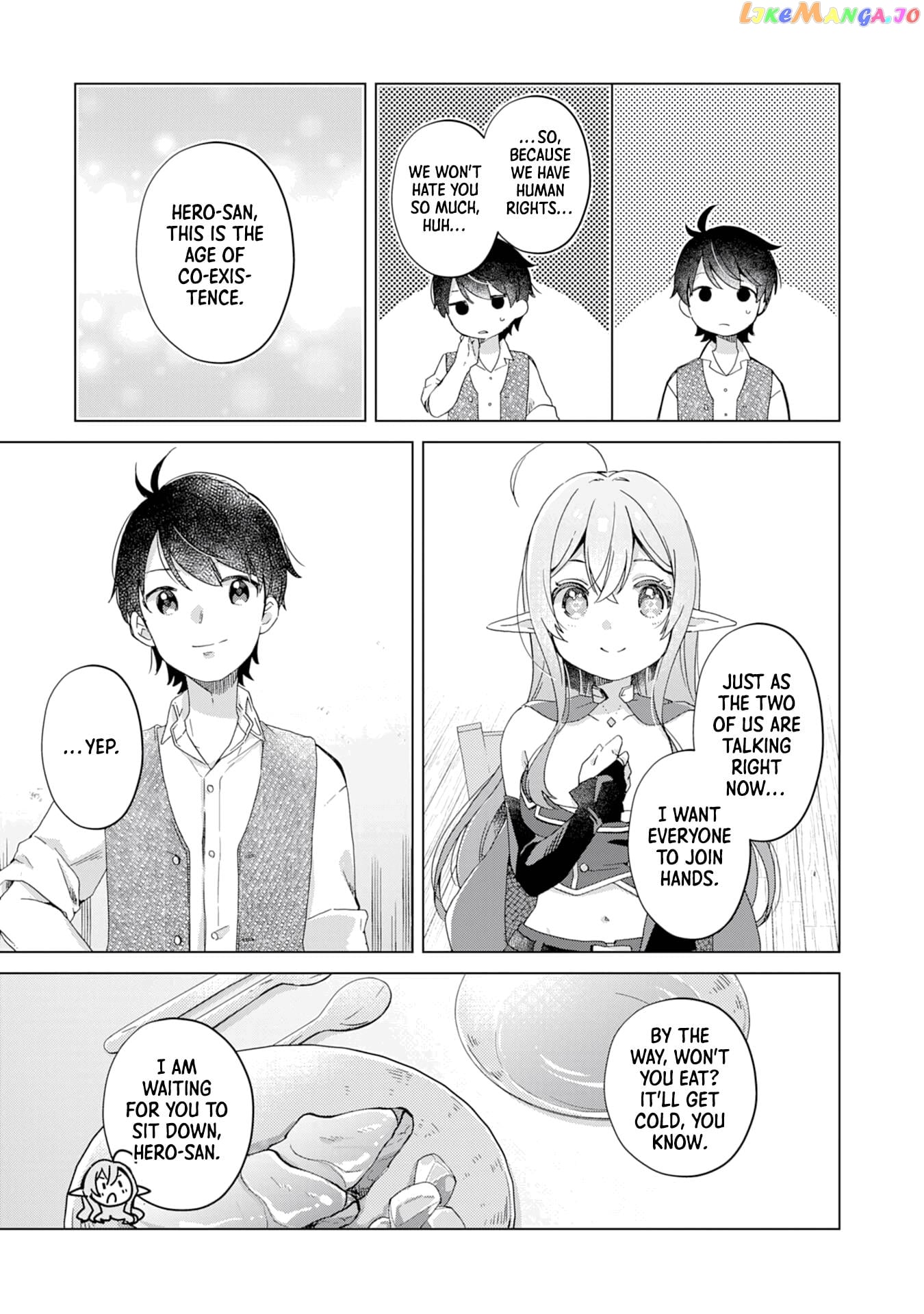 Hara Peko Mao To Horyo Yuusha! Mao Ga Ore No Heya Ni Meshi Wo Gui Ni Kurundaga chapter 1 - page 30