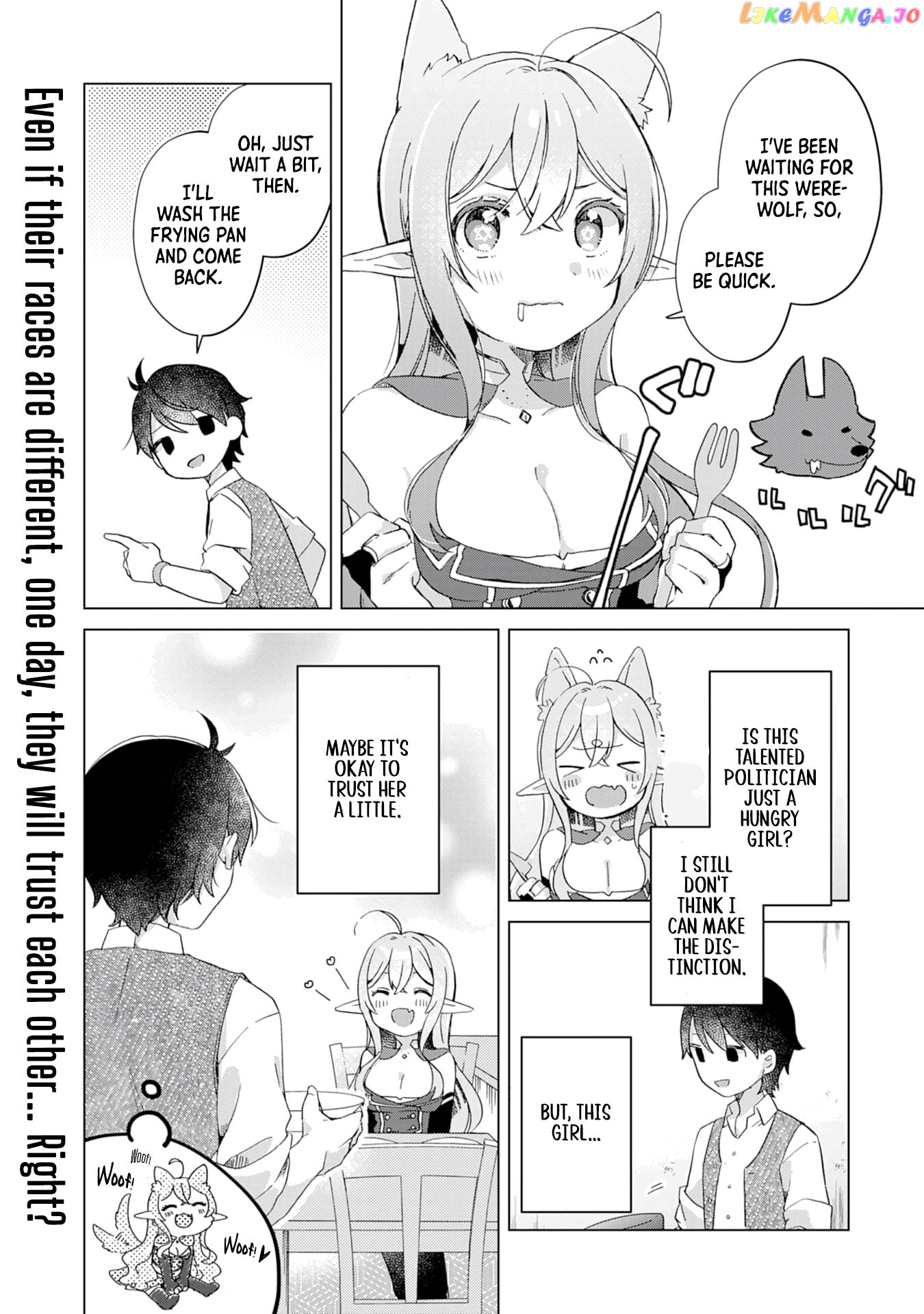 Hara Peko Mao To Horyo Yuusha! Mao Ga Ore No Heya Ni Meshi Wo Gui Ni Kurundaga chapter 1 - page 31