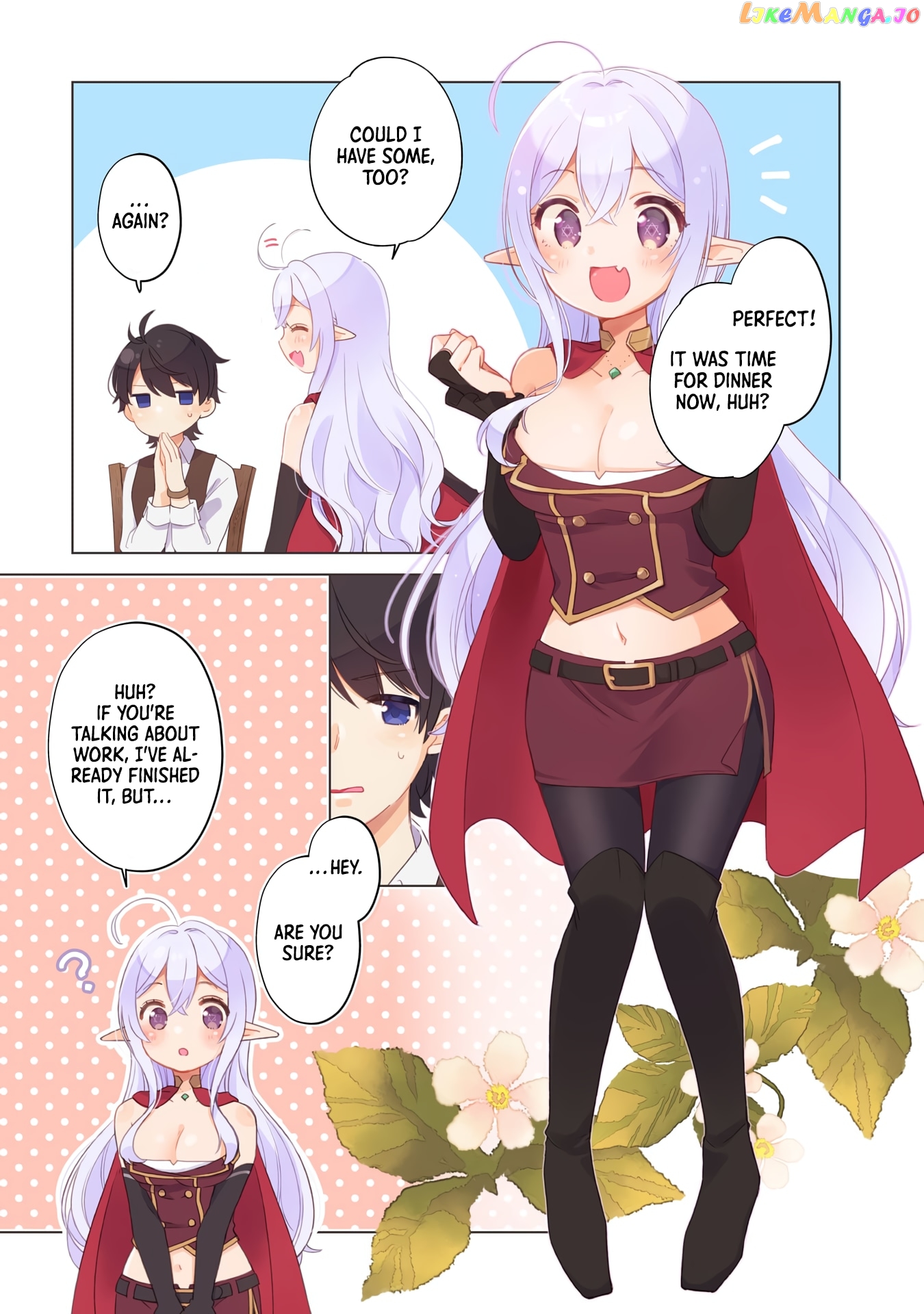 Hara Peko Mao To Horyo Yuusha! Mao Ga Ore No Heya Ni Meshi Wo Gui Ni Kurundaga chapter 1 - page 4