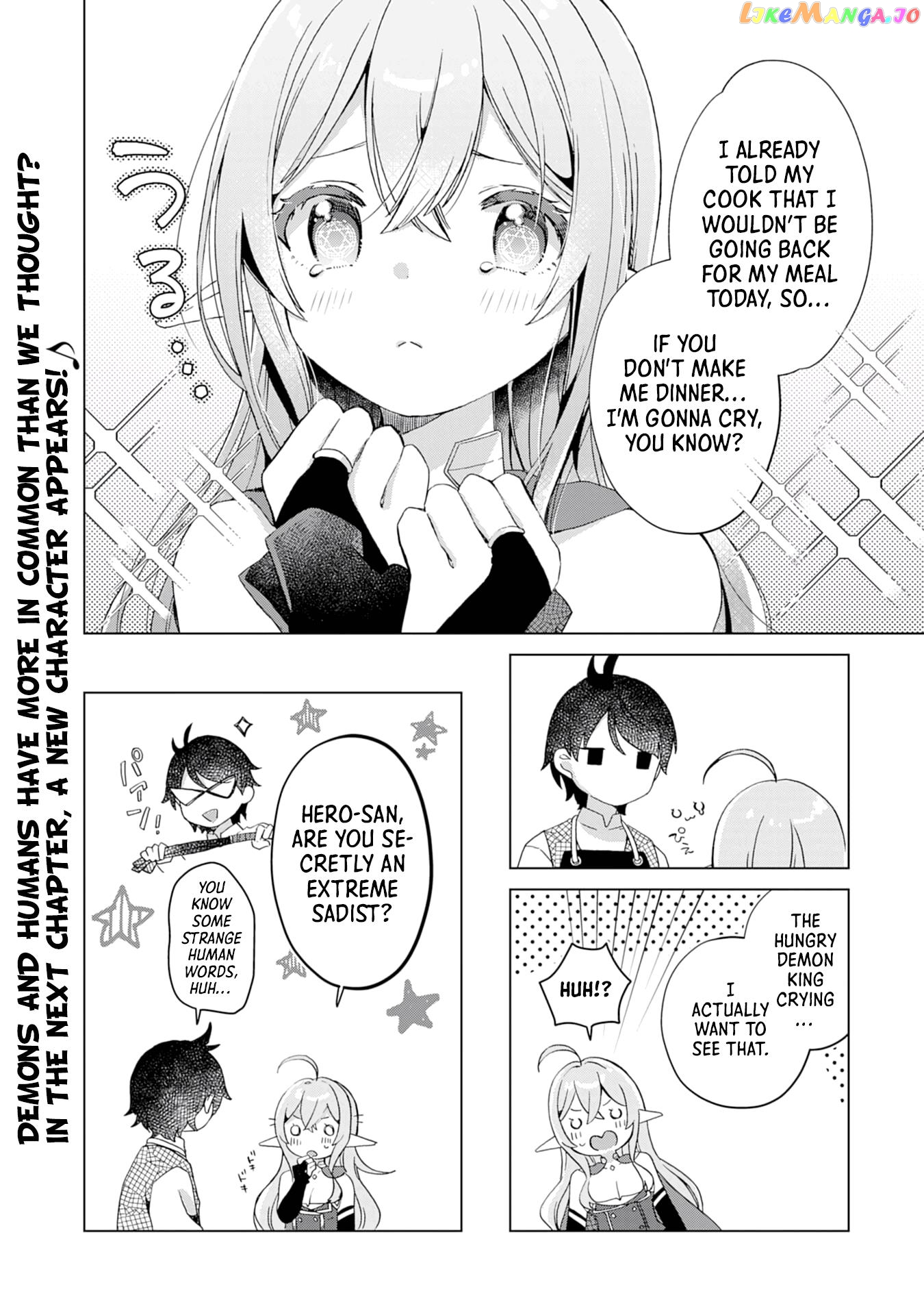 Hara Peko Mao To Horyo Yuusha! Mao Ga Ore No Heya Ni Meshi Wo Gui Ni Kurundaga chapter 2 - page 29