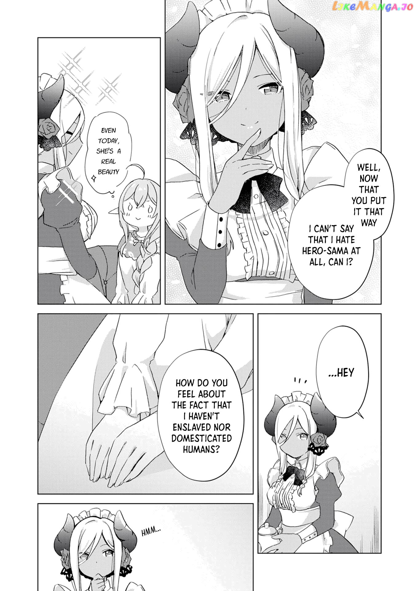 Hara Peko Mao To Horyo Yuusha! Mao Ga Ore No Heya Ni Meshi Wo Gui Ni Kurundaga chapter 3 - page 7