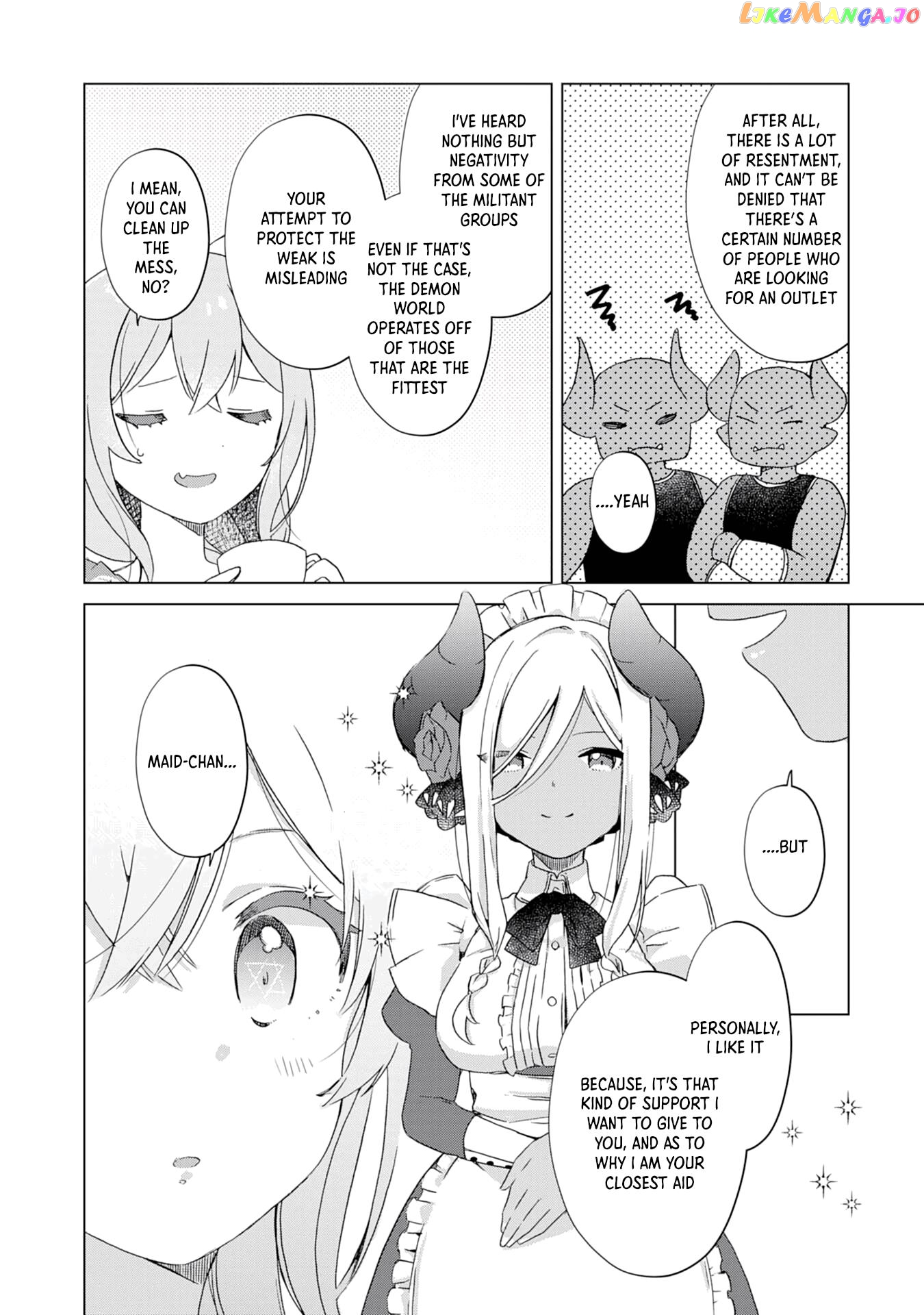 Hara Peko Mao To Horyo Yuusha! Mao Ga Ore No Heya Ni Meshi Wo Gui Ni Kurundaga chapter 3 - page 9