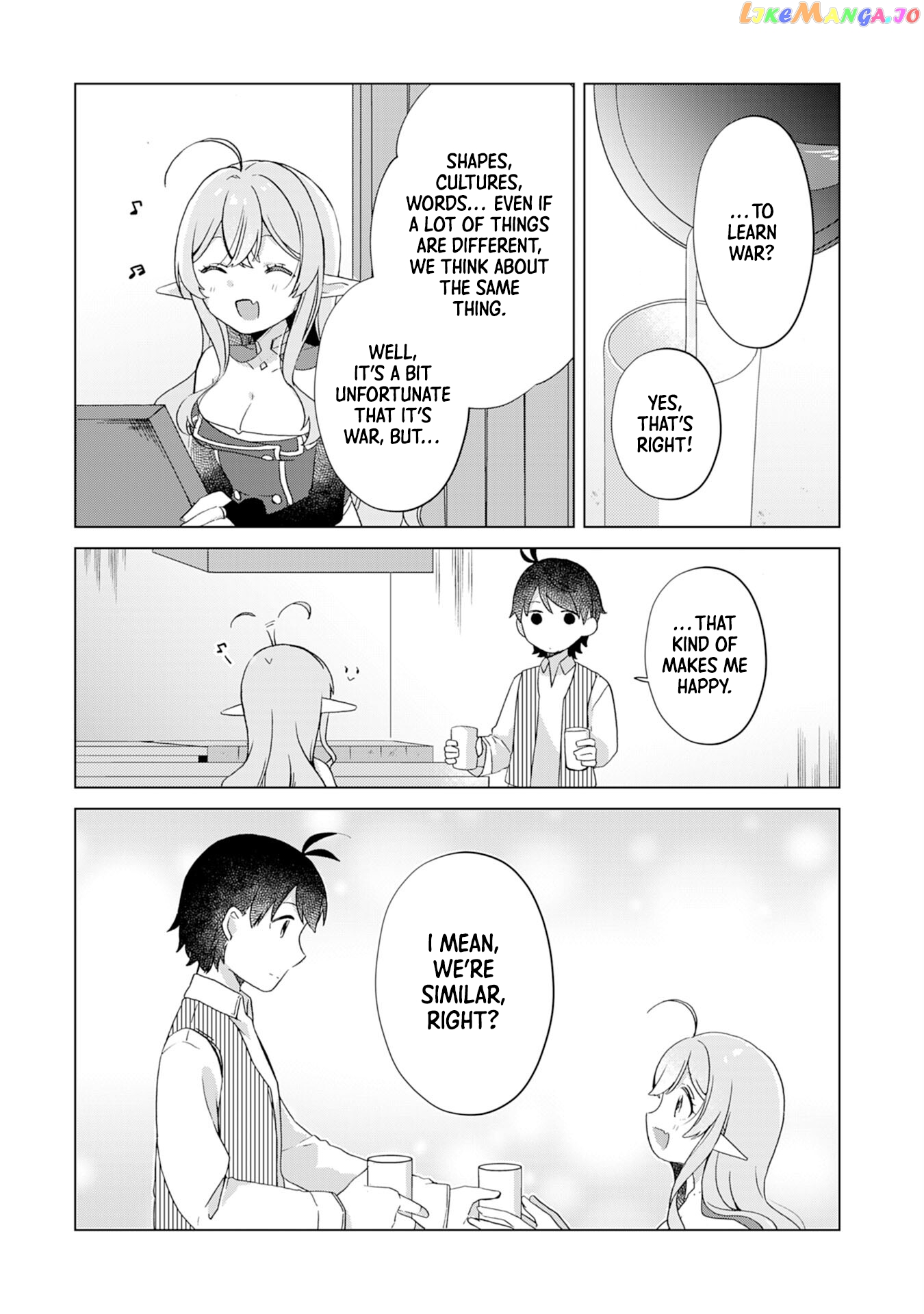 Hara Peko Mao To Horyo Yuusha! Mao Ga Ore No Heya Ni Meshi Wo Gui Ni Kurundaga chapter 4 - page 20