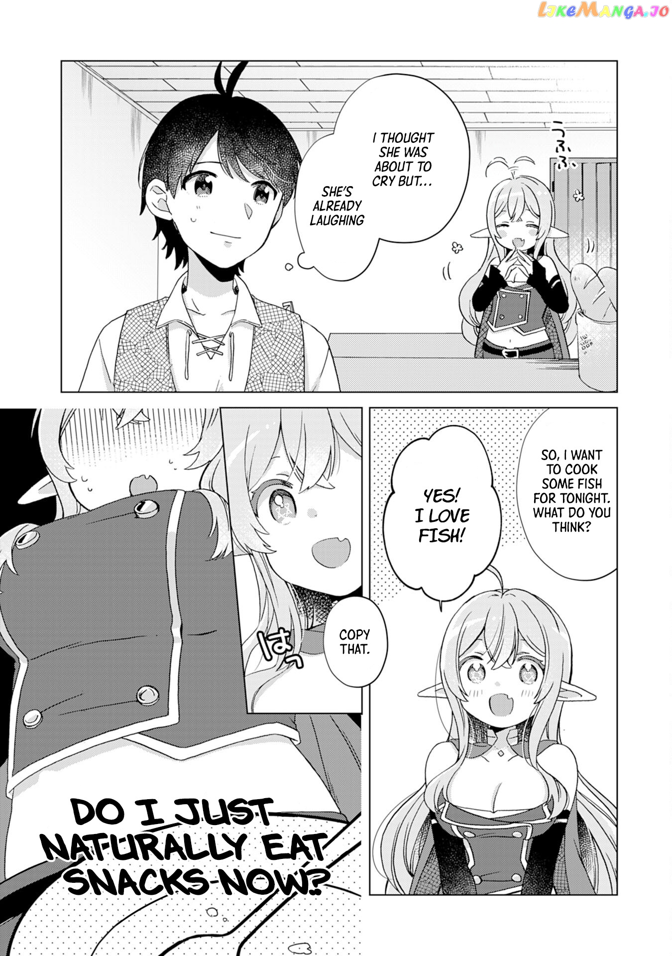 Hara Peko Mao To Horyo Yuusha! Mao Ga Ore No Heya Ni Meshi Wo Gui Ni Kurundaga chapter 5 - page 17