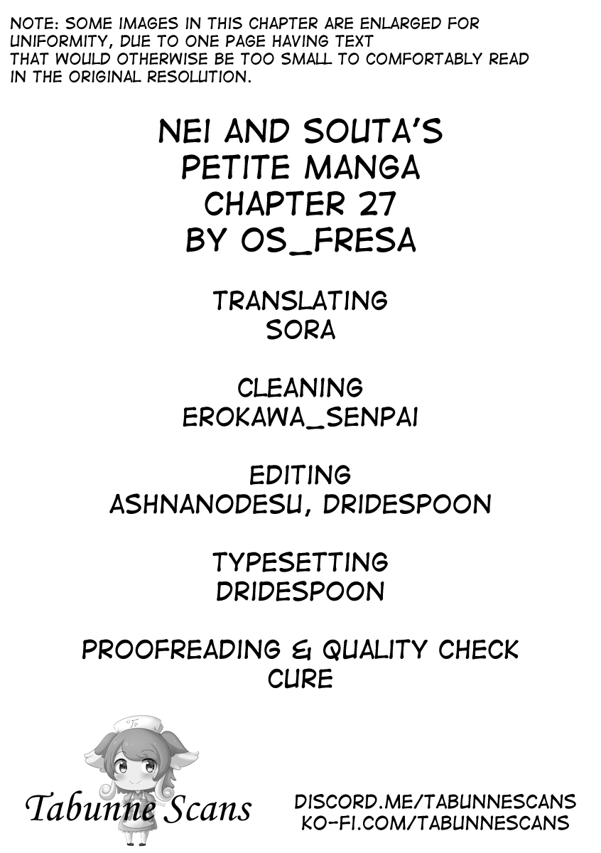 Nei And Souta's Petite Manga chapter 27 - page 13