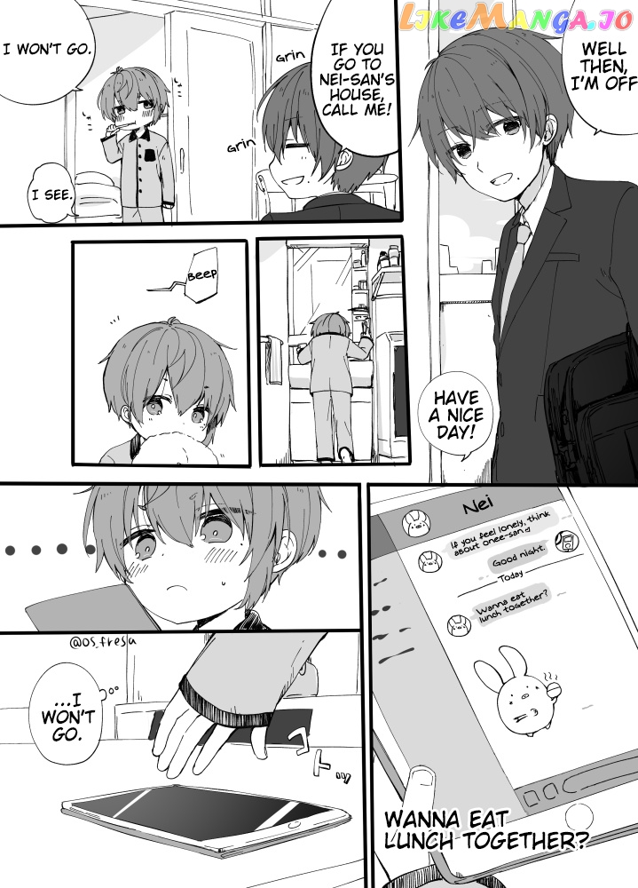 Nei And Souta's Petite Manga chapter 88 - page 1