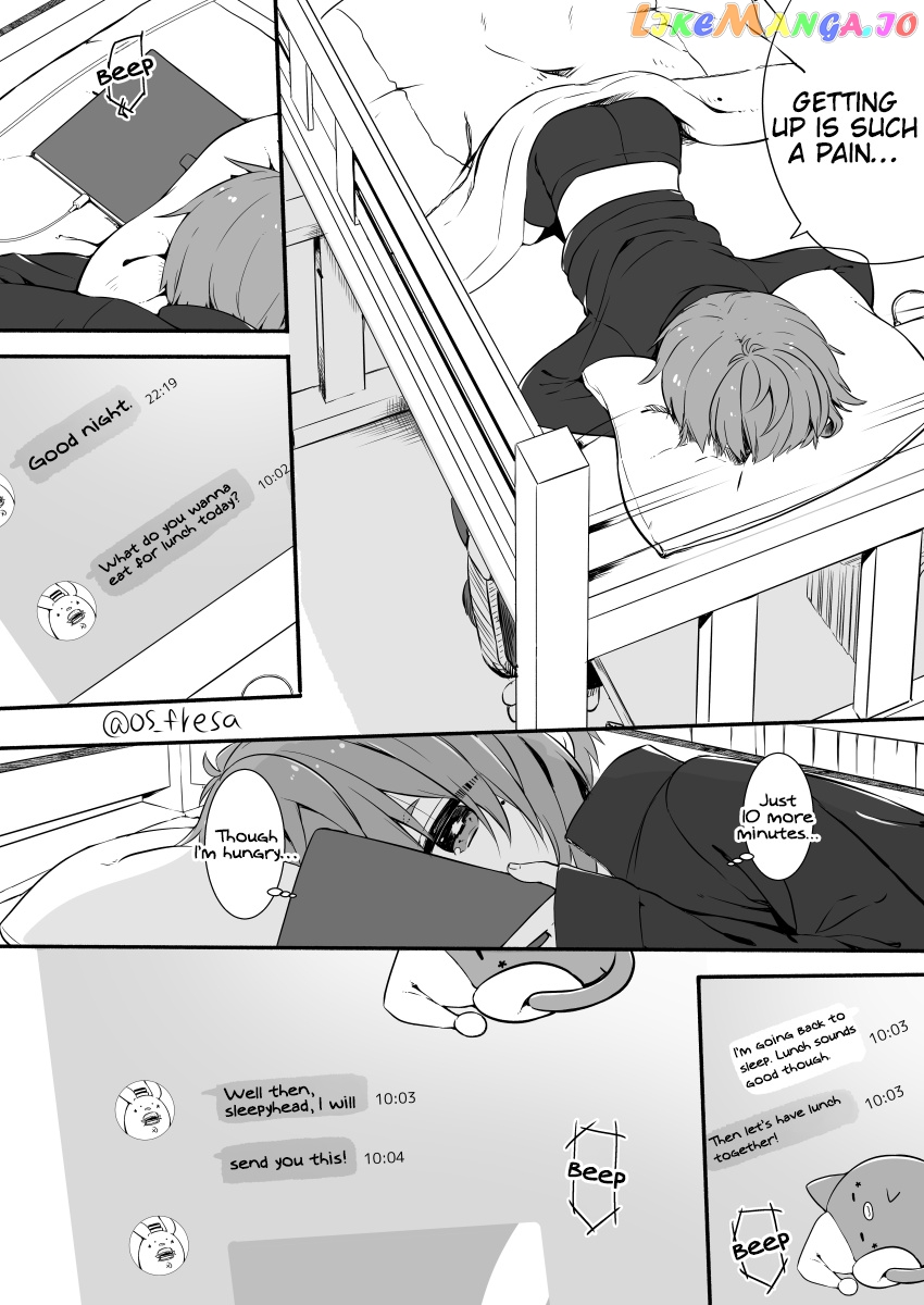 Nei And Souta's Petite Manga chapter 90 - page 1