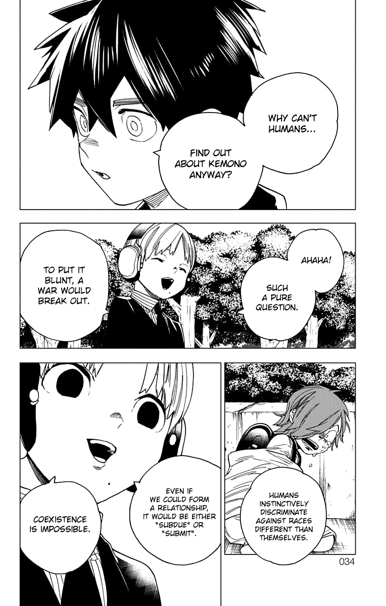 Kemono Jihen chapter 16 - page 36
