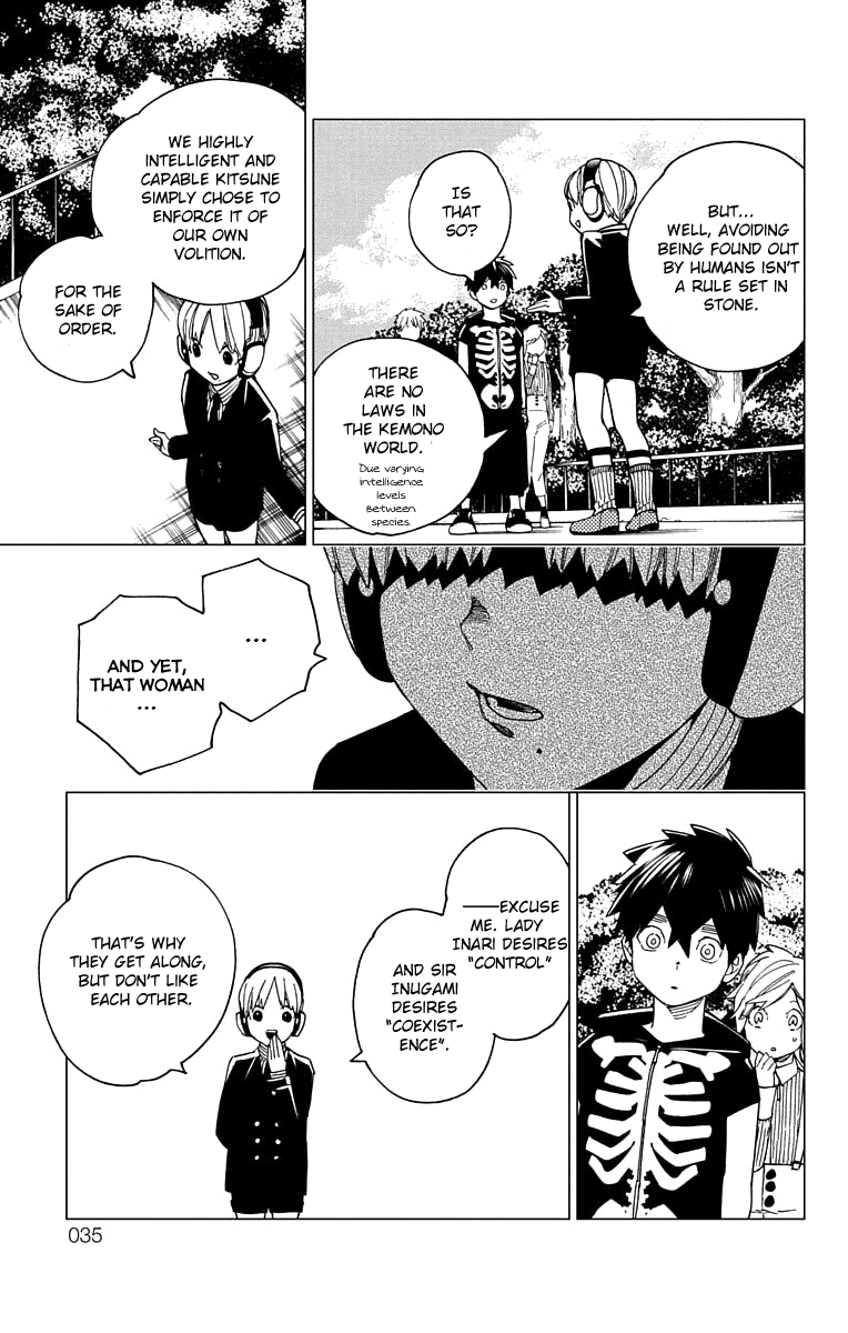 Kemono Jihen chapter 16 - page 37
