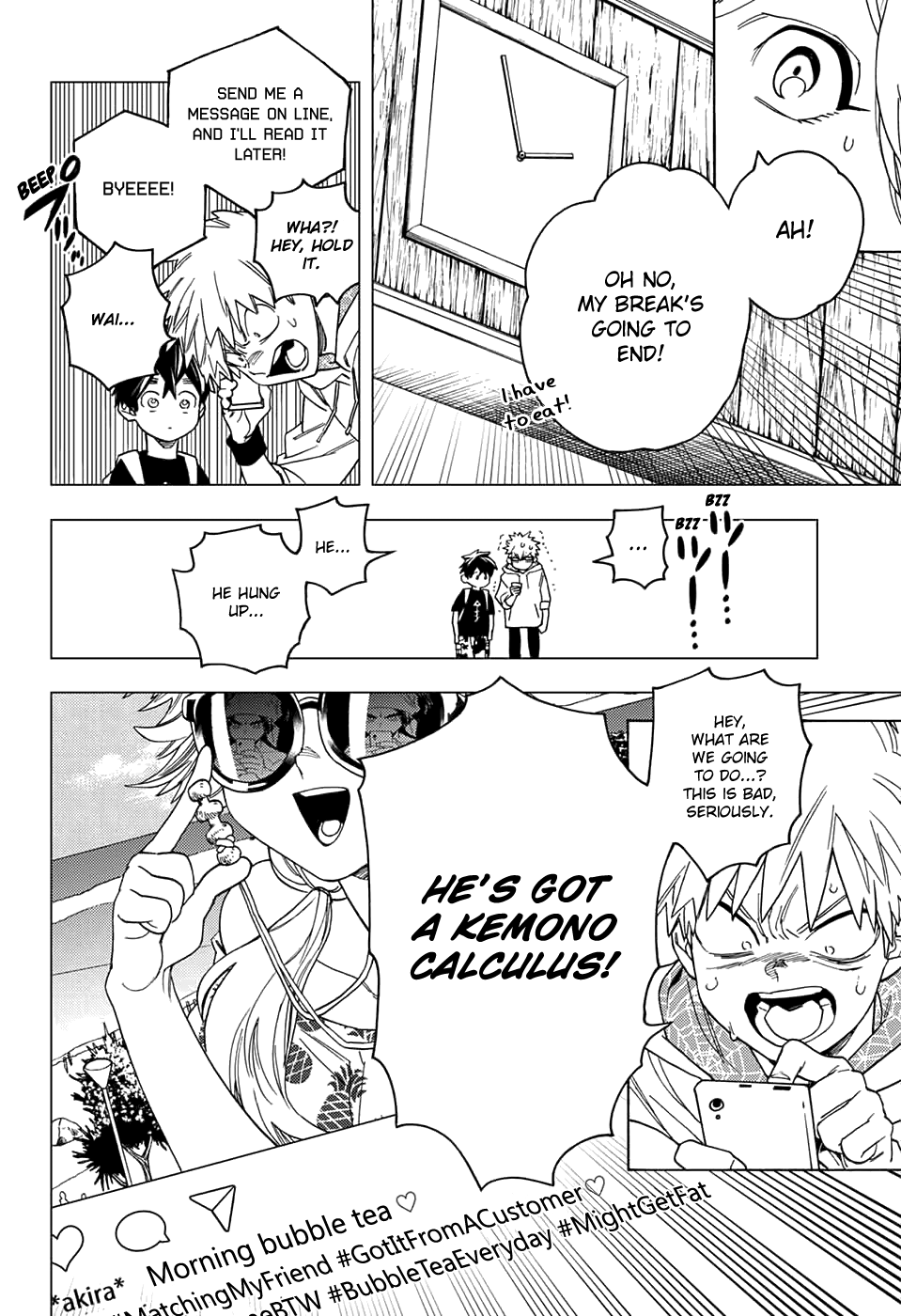 Kemono Jihen chapter 32 - page 42