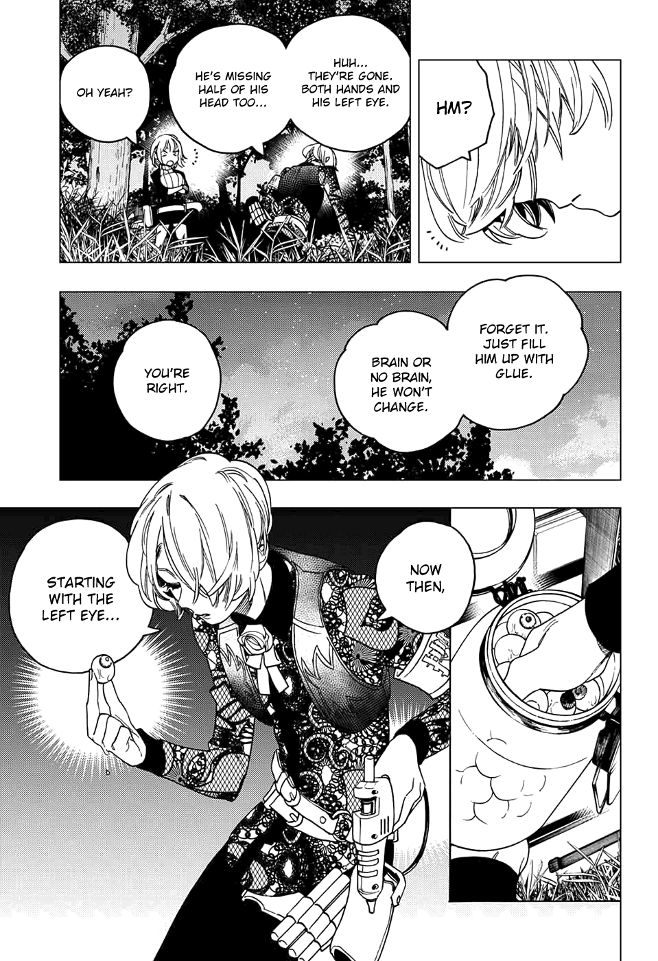 Kemono Jihen chapter 34 - page 35