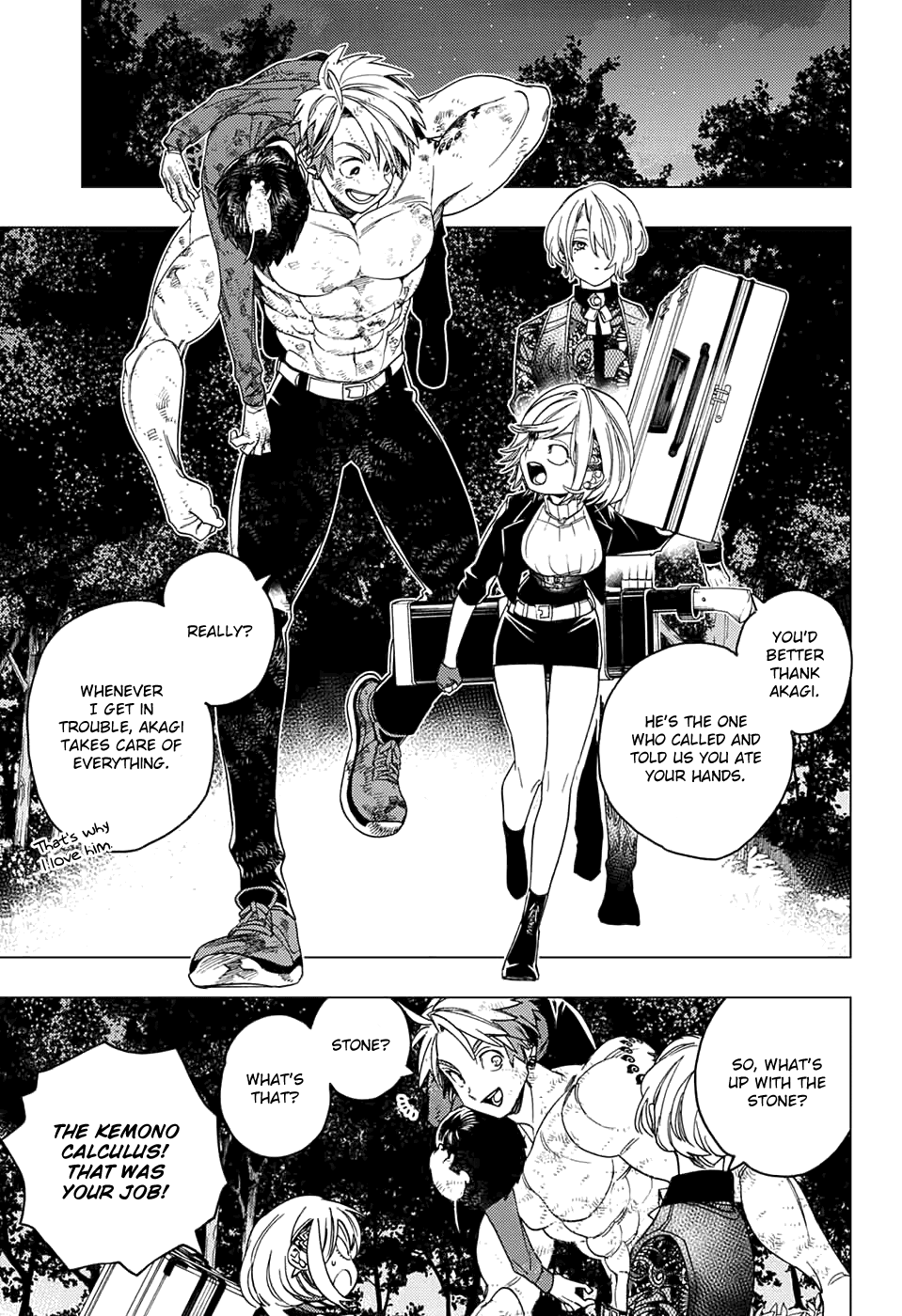 Kemono Jihen chapter 34 - page 43