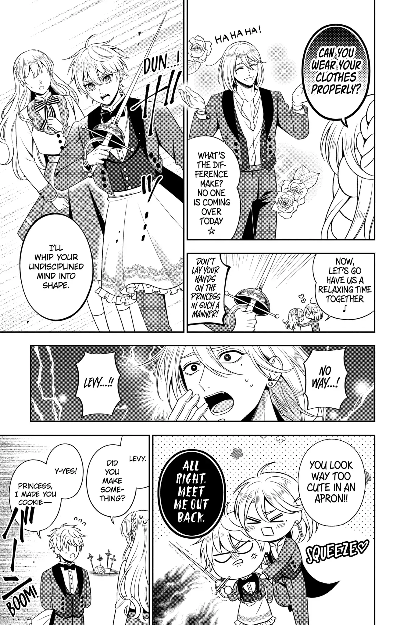 Disguised As A Butler The Former Princess Evades The Prince’s Love! chapter 9.4 - page 2