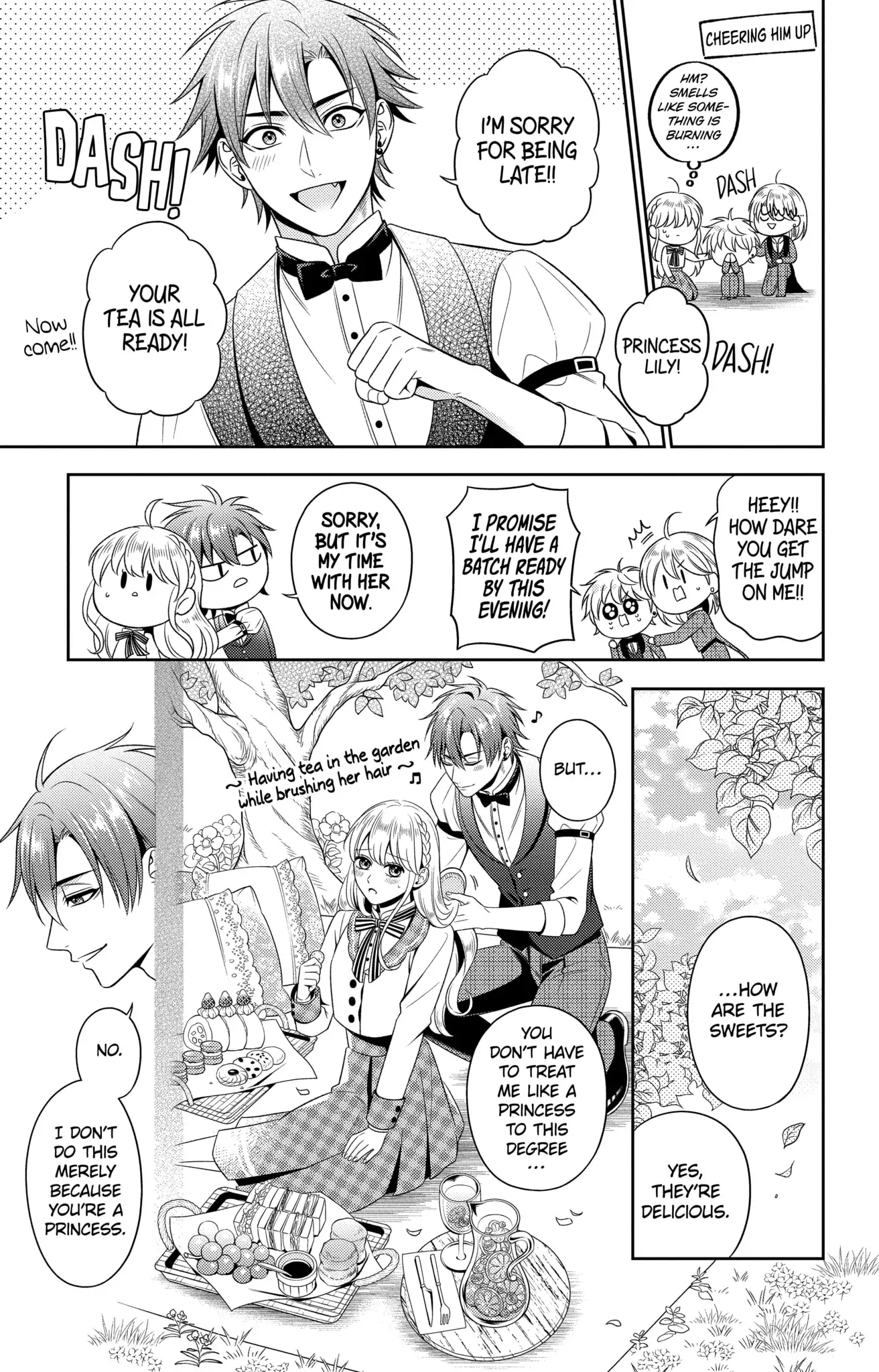 Disguised As A Butler The Former Princess Evades The Prince’s Love! chapter 9.4 - page 4