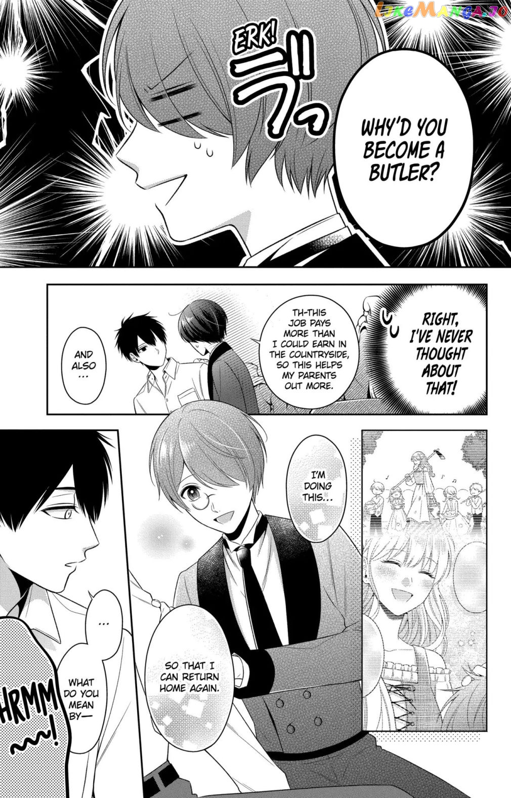 Disguised As A Butler The Former Princess Evades The Prince’s Love! chapter 3.1 - page 10