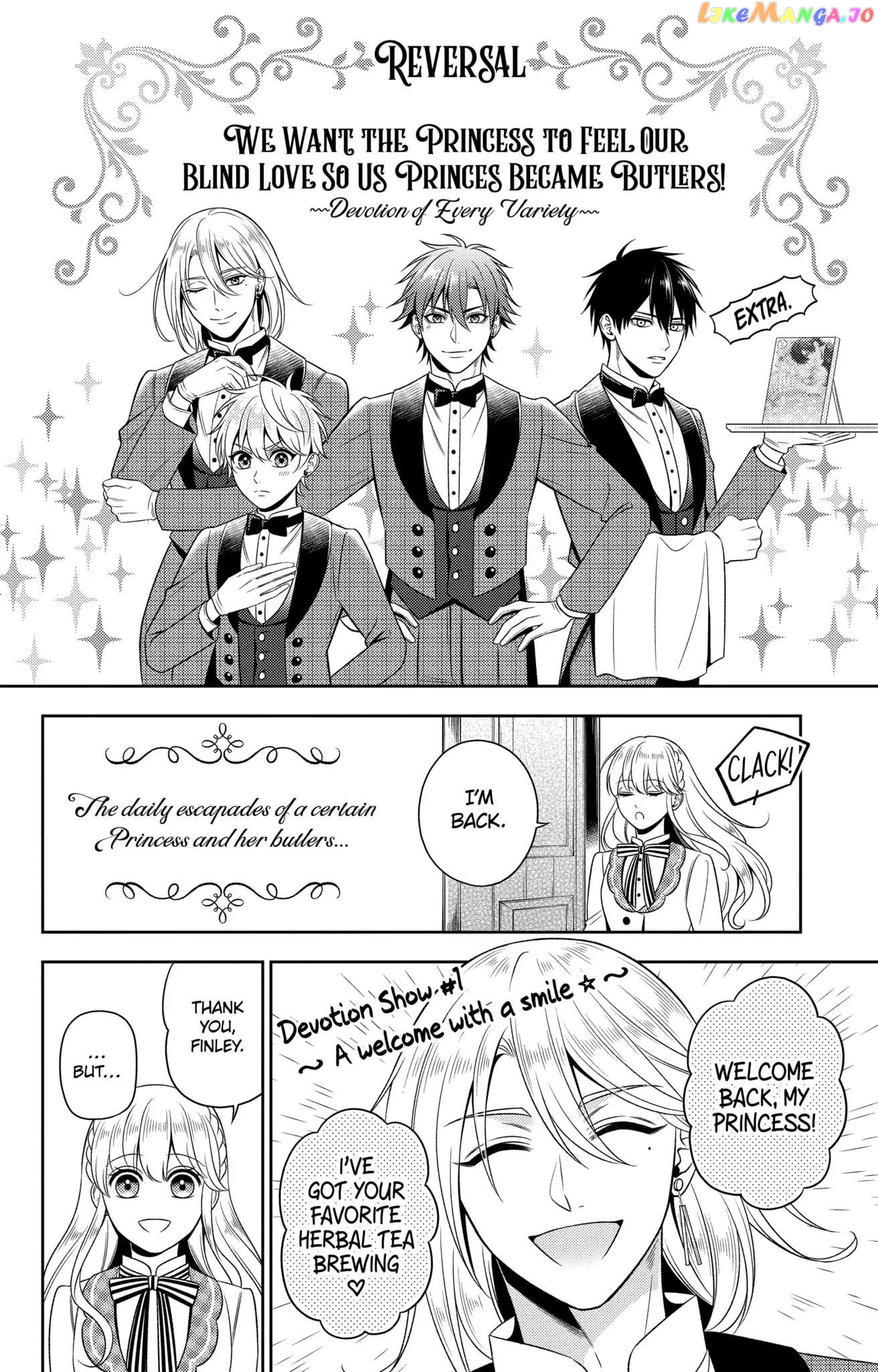 Disguised As A Butler The Former Princess Evades The Prince’s Love! chapter 9.5 - page 1