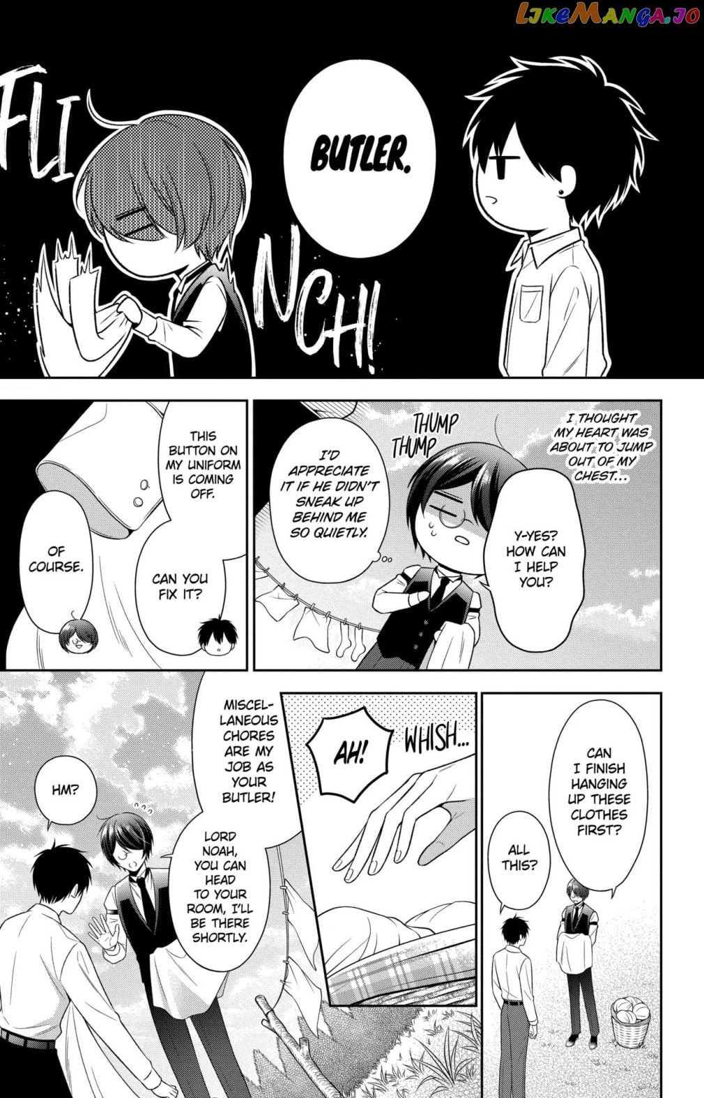Disguised As A Butler The Former Princess Evades The Prince’s Love! chapter 3.2 - page 3