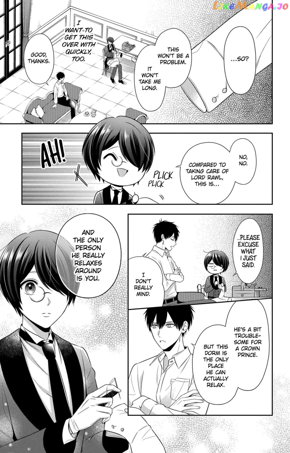Disguised As A Butler The Former Princess Evades The Prince’s Love! chapter 3.2 - page 5